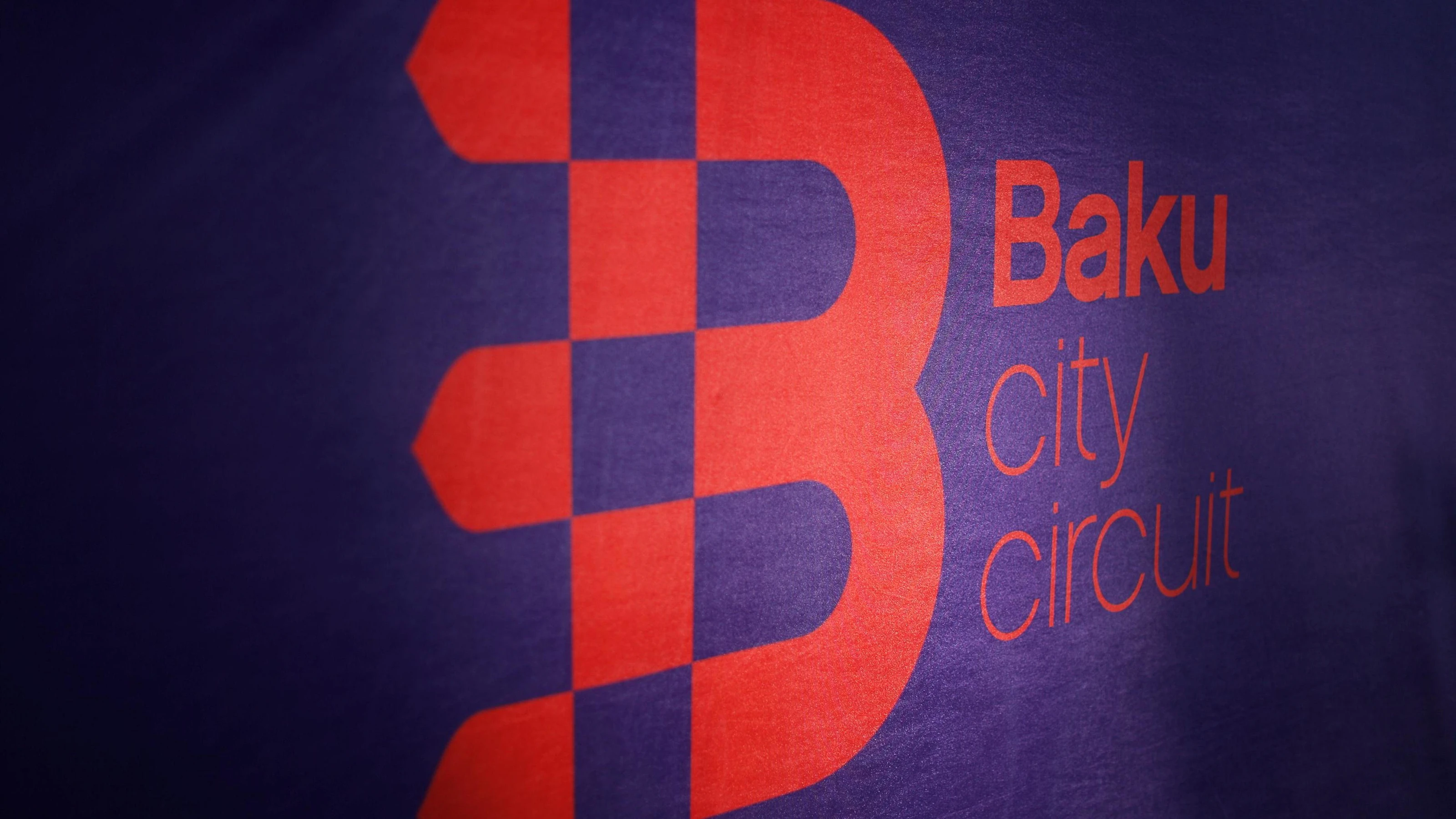 Signage at Formula One World Championship, Rd8, European Grand Prix, Preparations, Baku City