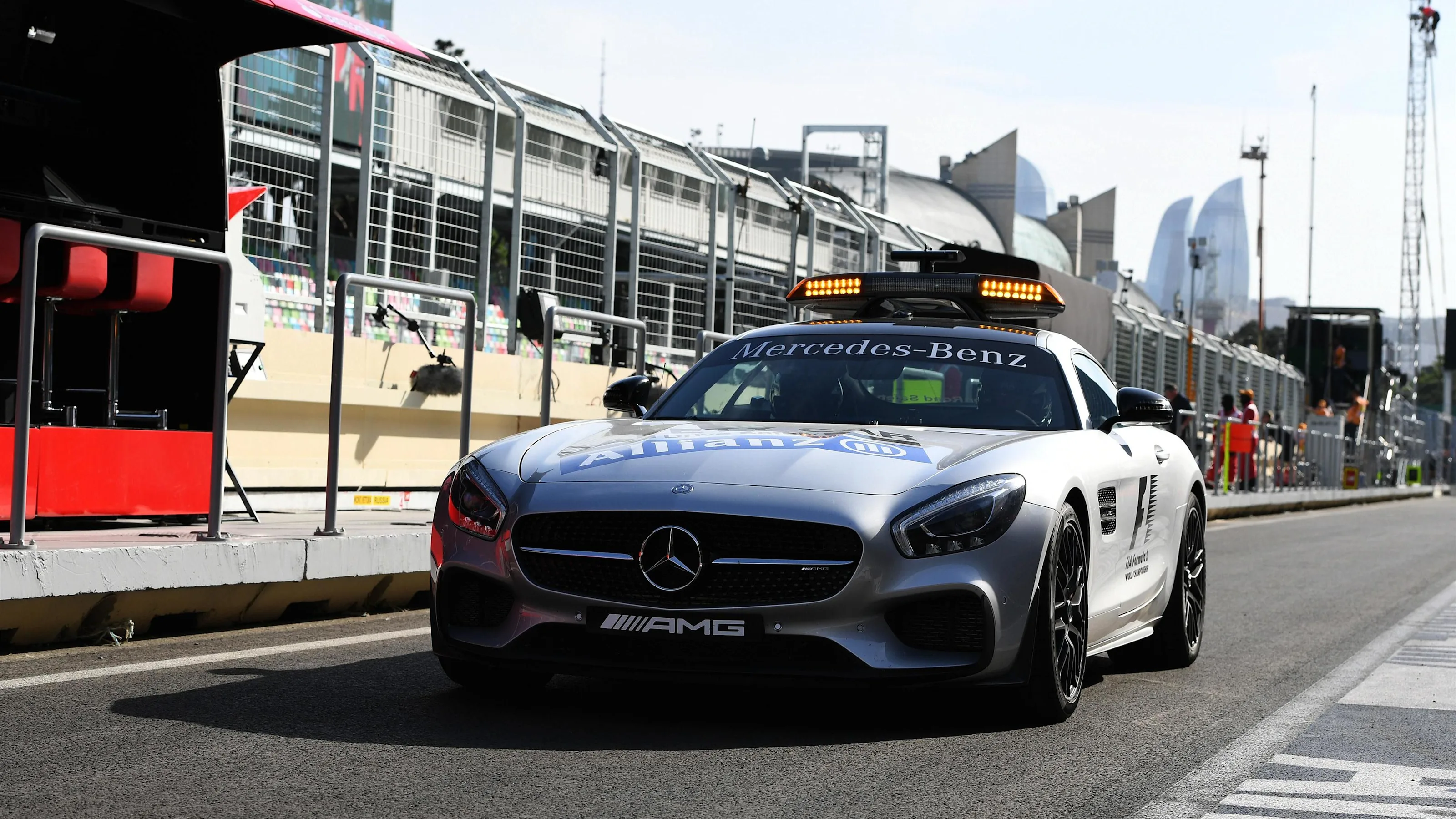 Safety Car at Formula One World Championship, Rd8, European Grand Prix, Preparations, Baku City