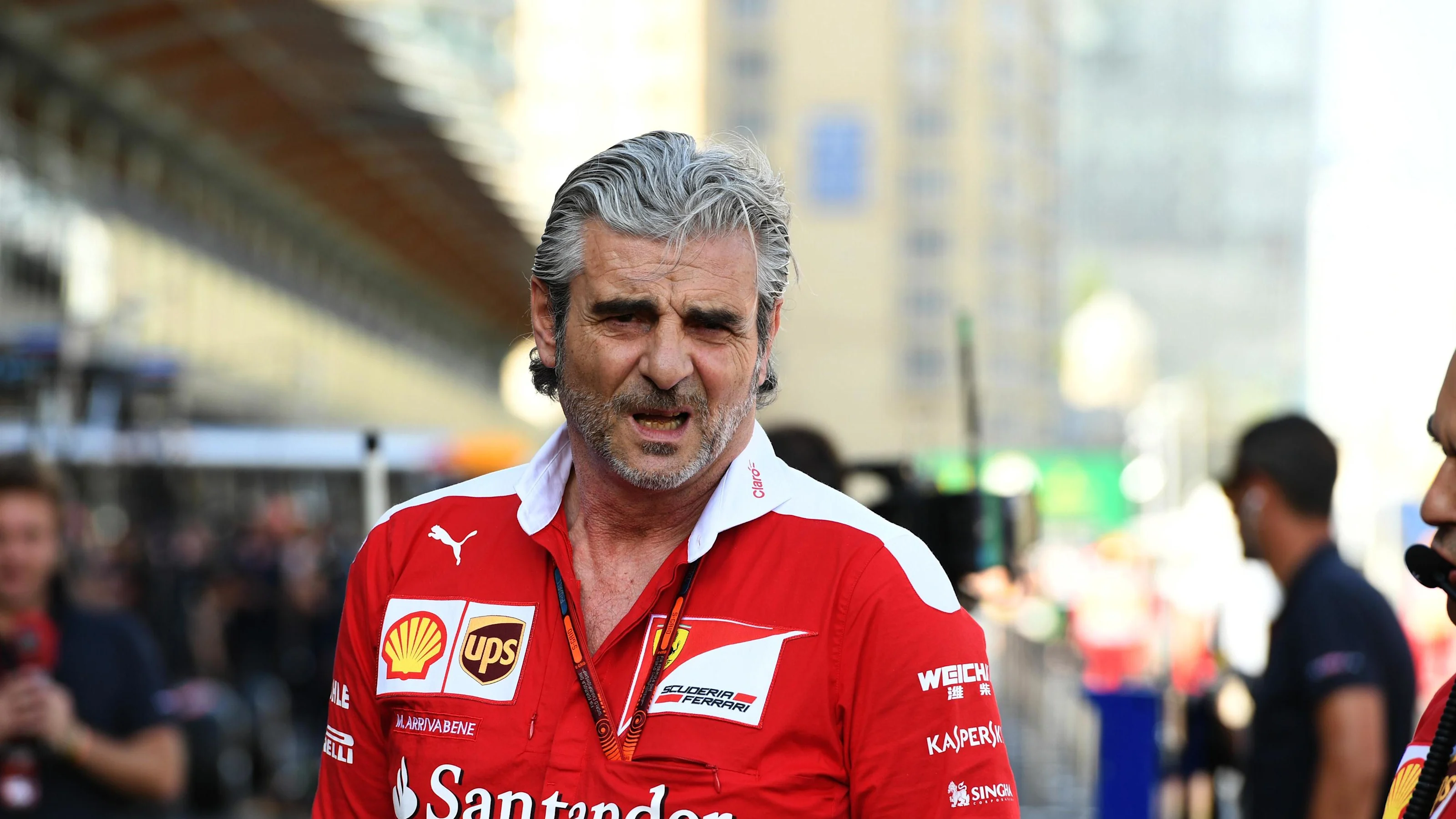 Maurizio Arrivabene (ITA) Ferrari Team Principal at Formula One World Championship, Rd8, European