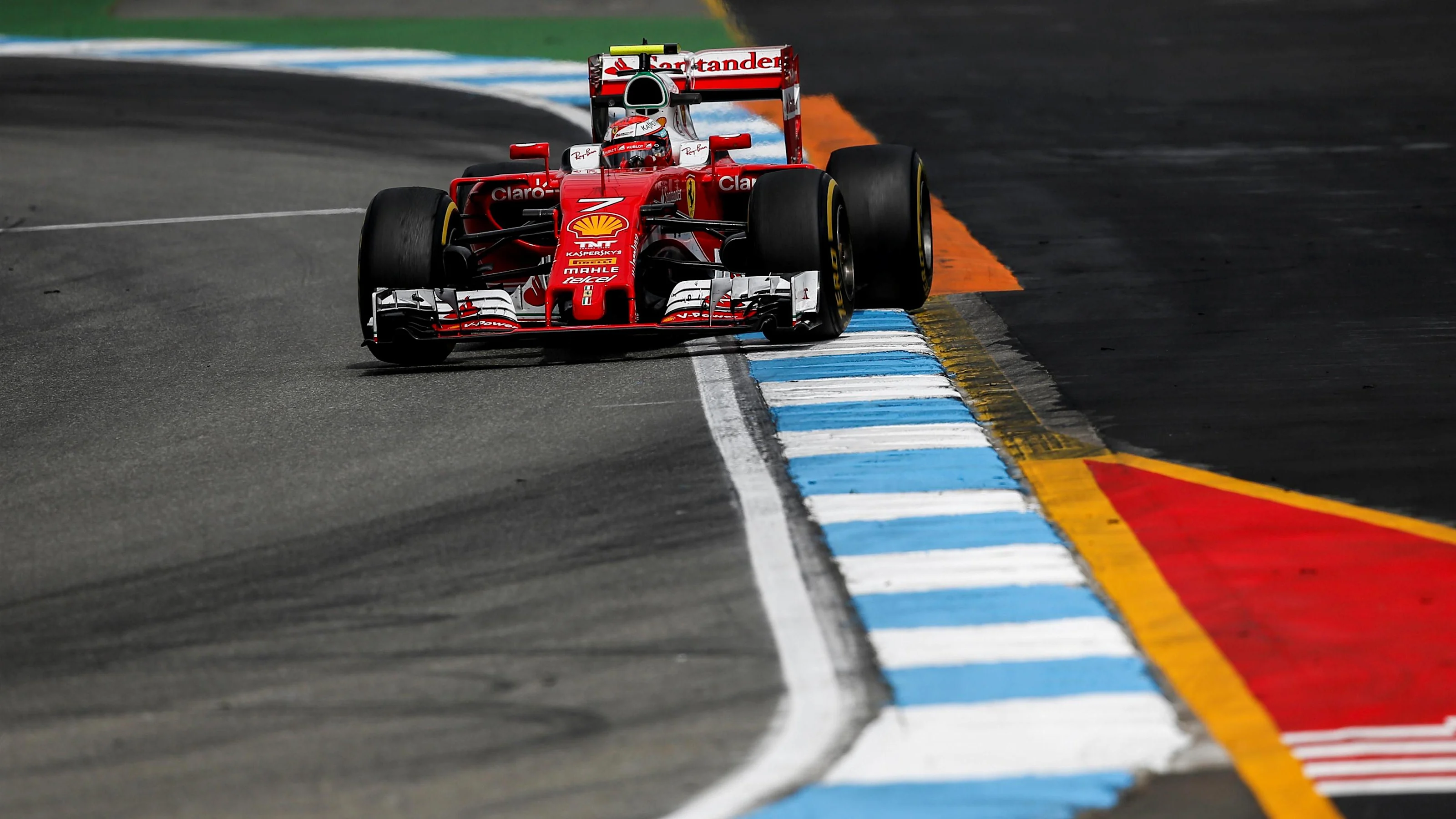 Kimi Raikkonen (FIN) Ferrari SF16-H at Formula One World Championship, Rd12, German Grand Prix,