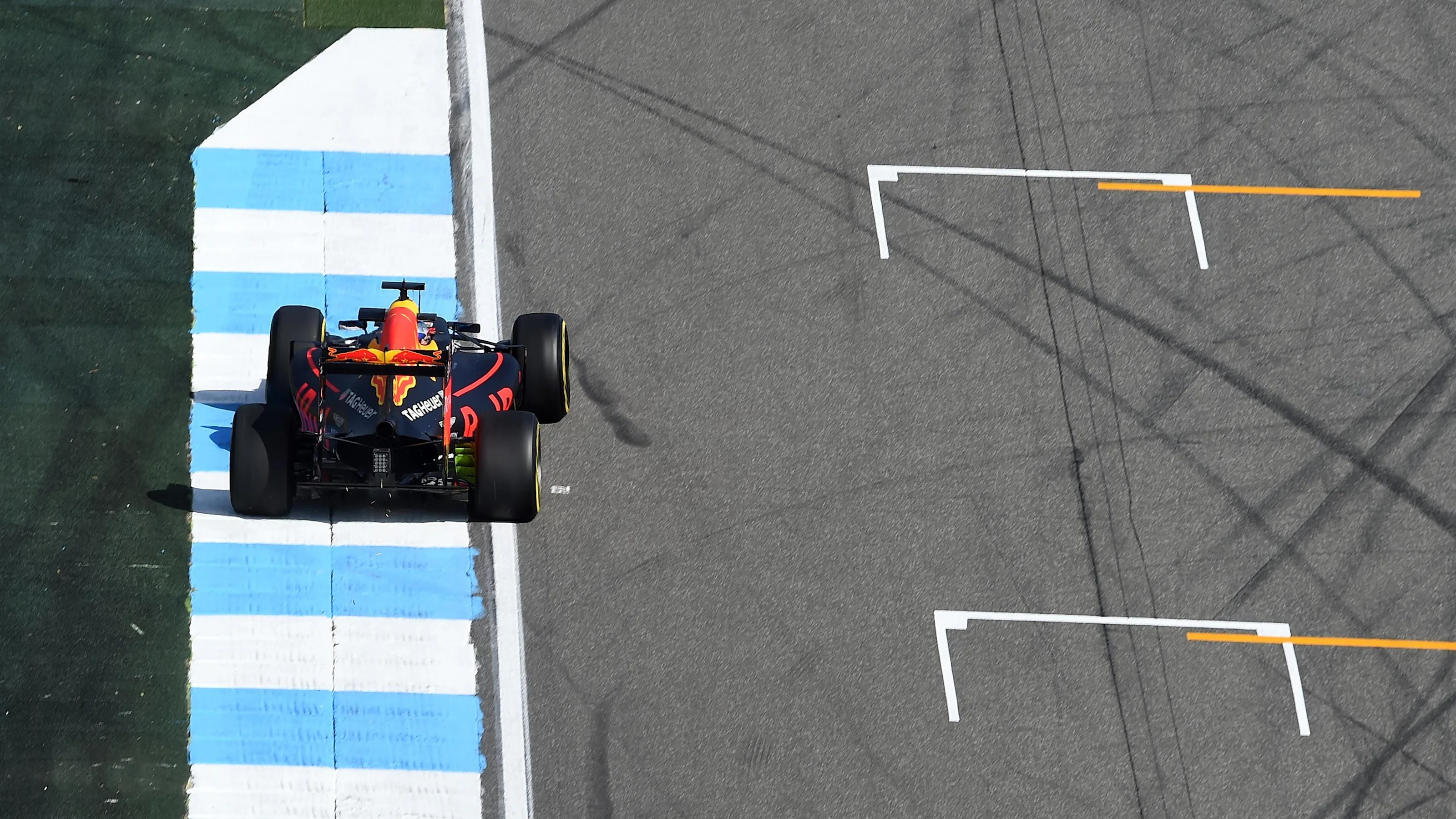 Max Verstappen (NED) Red Bull Racing RB12 at Formula One World Championship, Rd12, German Grand