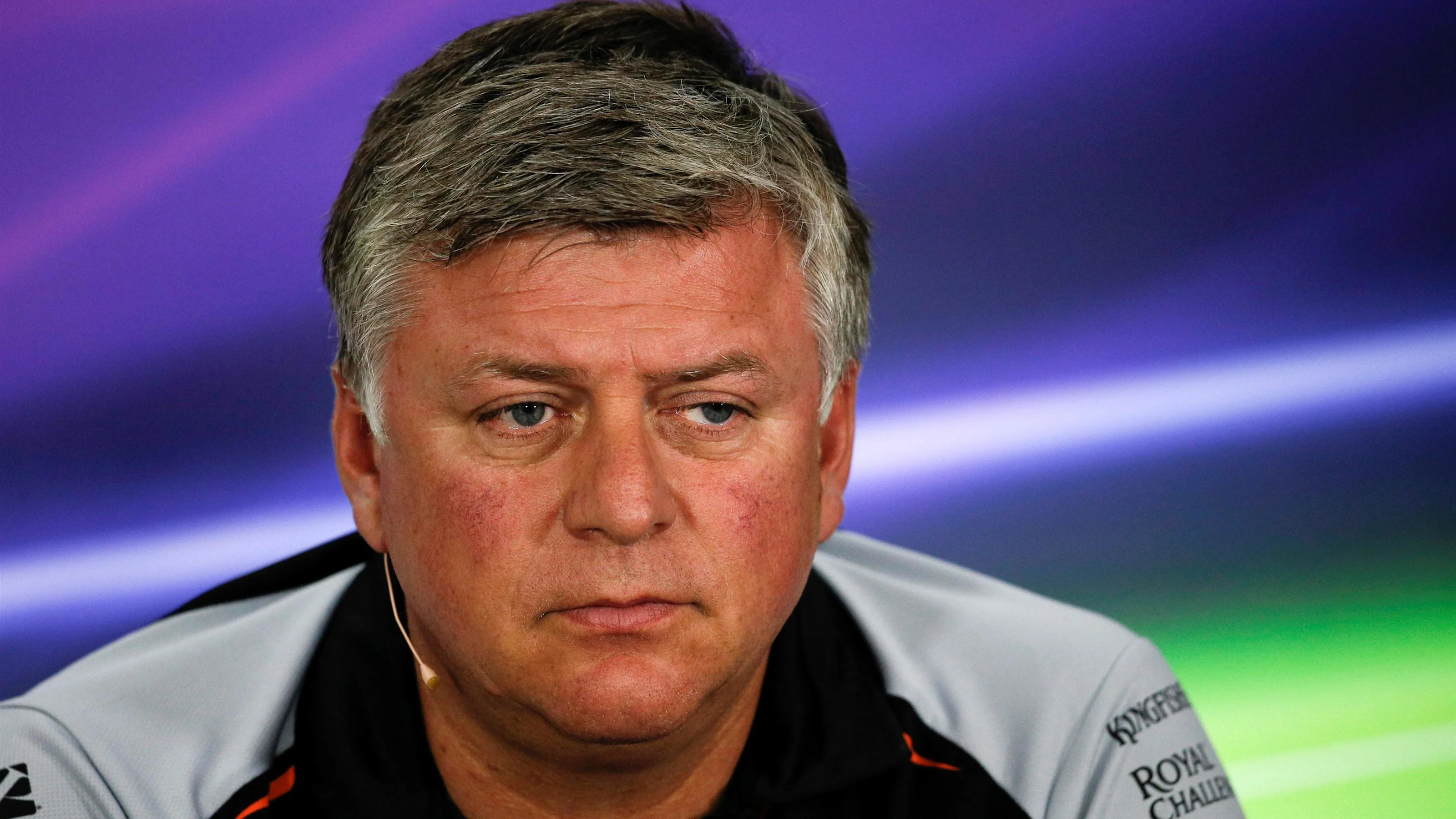 Otmar Szafnauer (USA) Force India Formula One Team Chief Operating Officer in the Press Conference