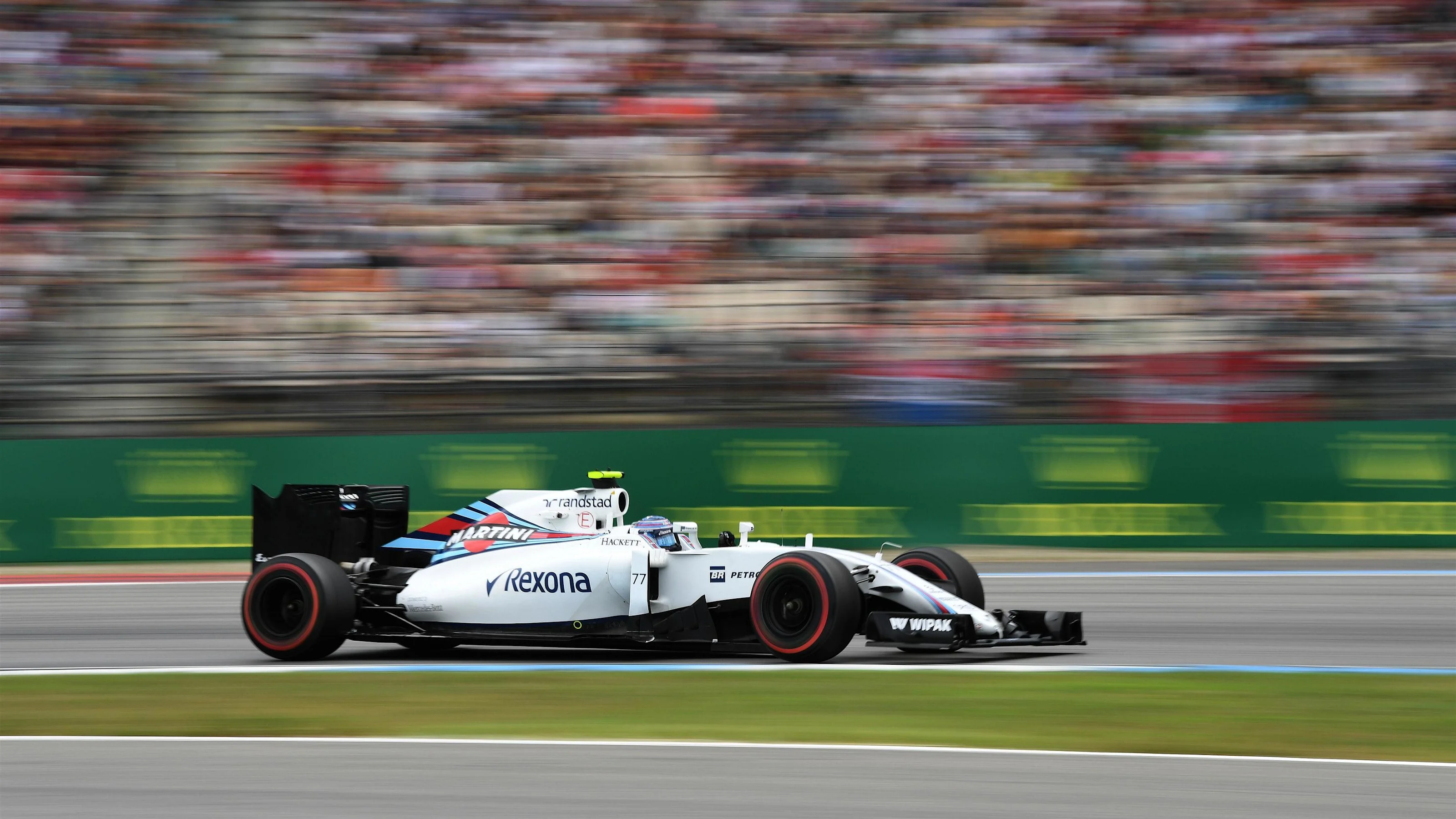 Valtteri Bottas (FIN) Williams FW38 at Formula One World Championship, Rd12, German Grand Prix,