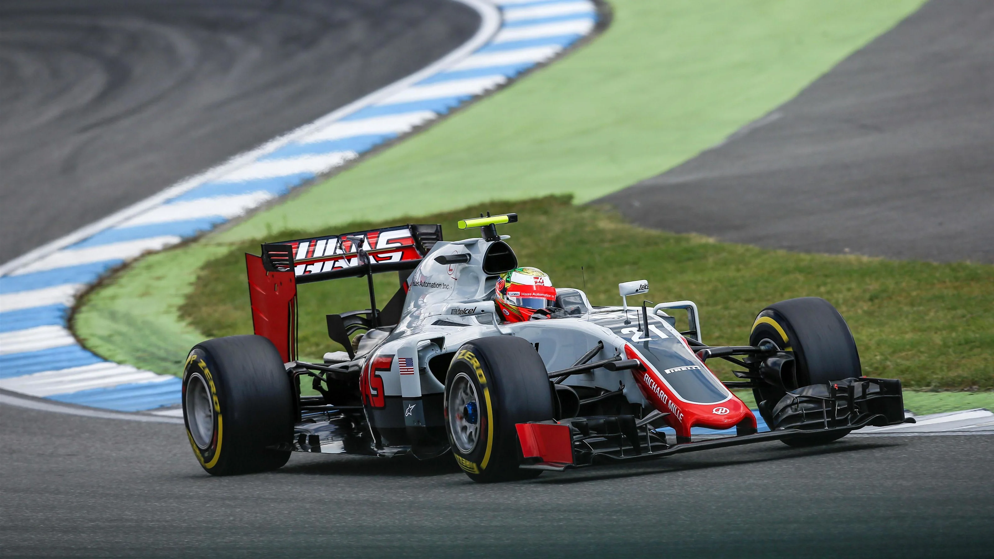 Esteban Gutierrez (MEX) Haas VF-16 at Formula One World Championship, Rd12, German Grand Prix,