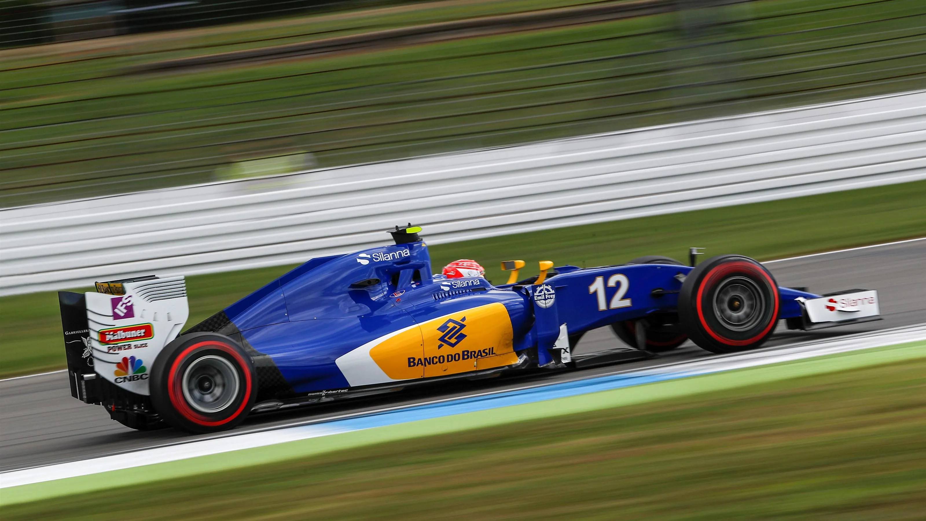 Felipe Nasr (BRA) Sauber C35 at Formula One World Championship, Rd12, German Grand Prix,