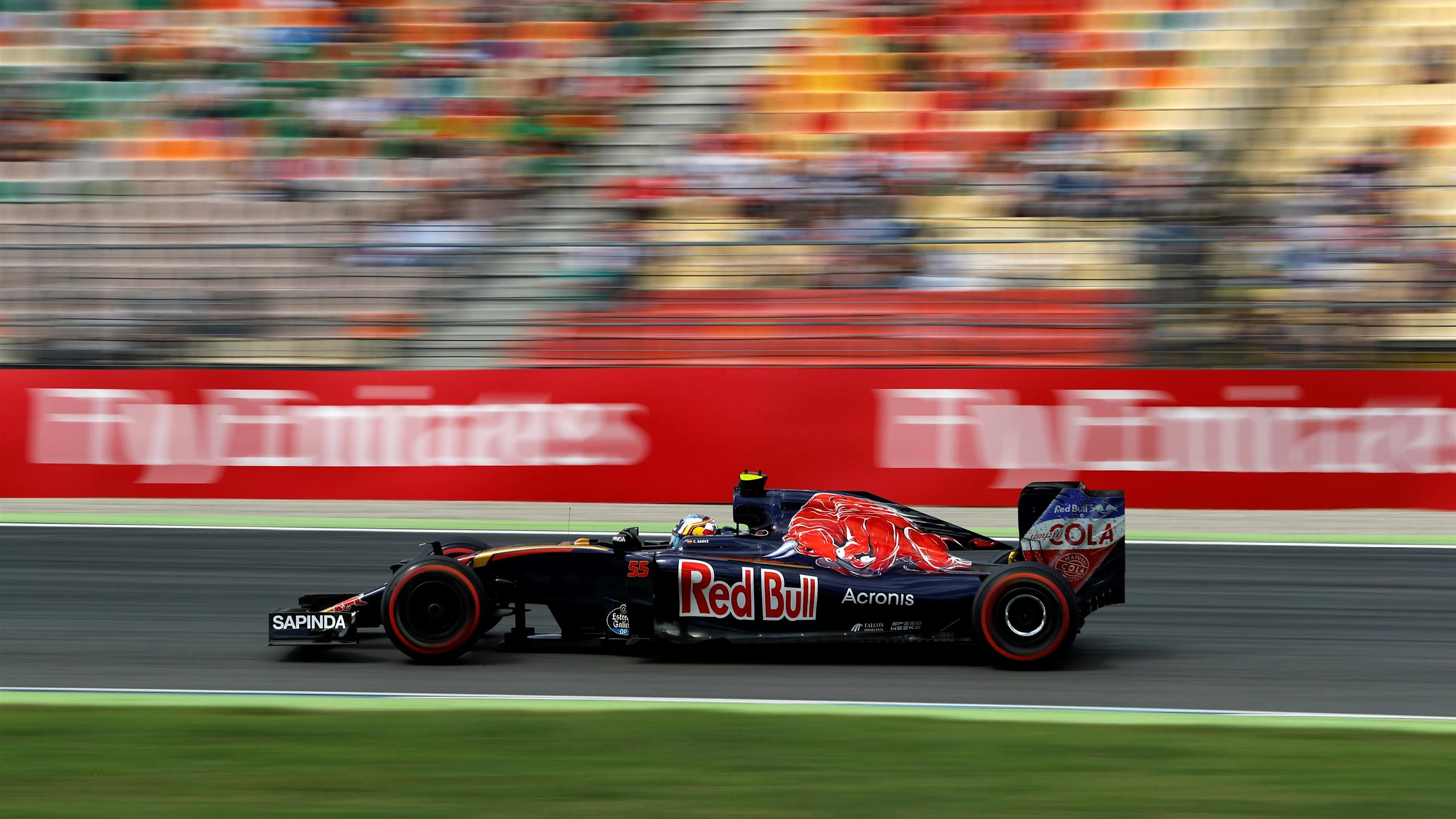 Carlos Sainz jr (ESP) Scuderia Toro Rosso STR11 at Formula One World Championship, Rd12, German