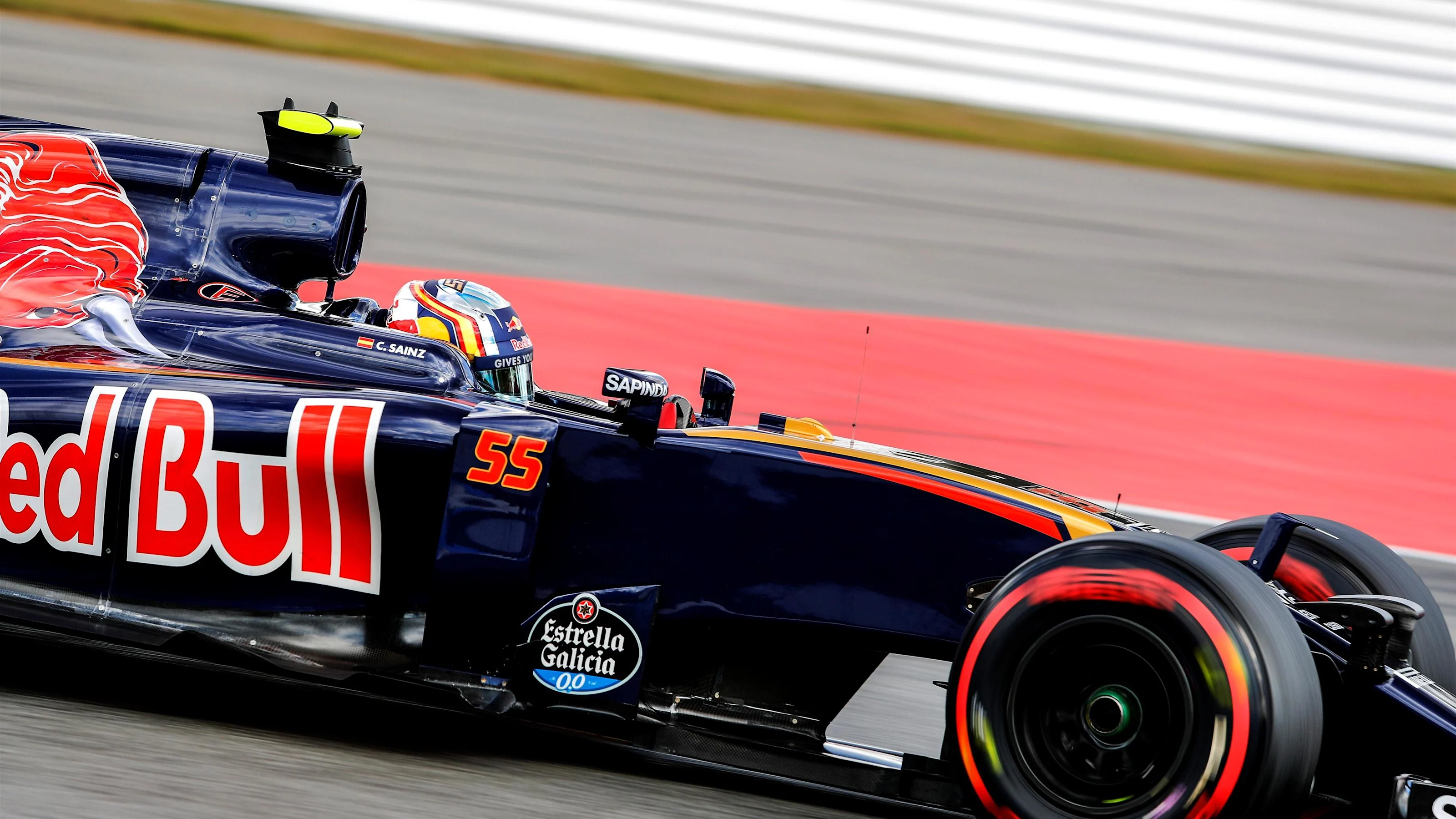 Carlos Sainz jr (ESP) Scuderia Toro Rosso STR11 at Formula One World Championship, Rd12, German