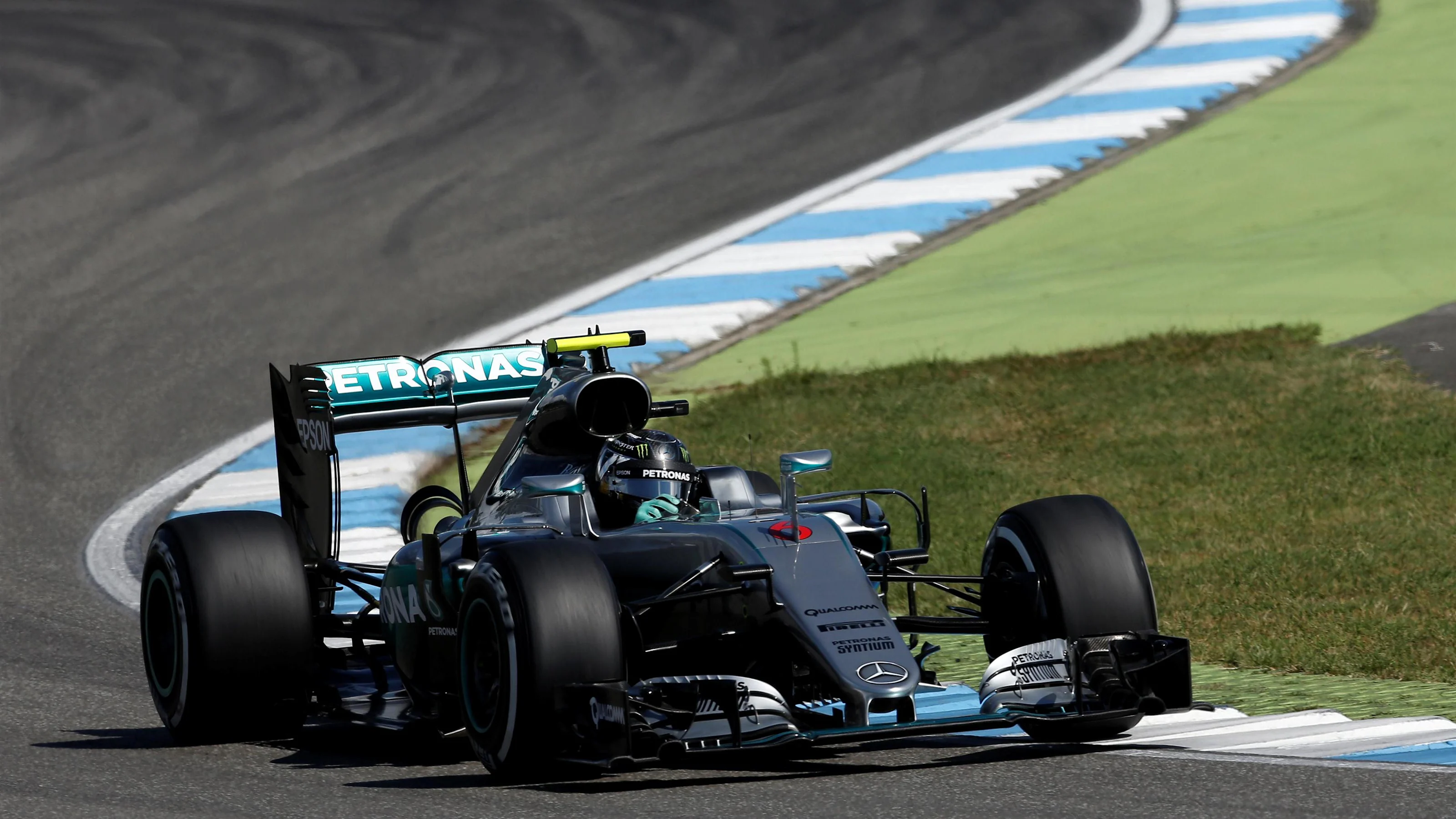 Nico Rosberg (GER) Mercedes-Benz F1 W07 Hybrid at Formula One World Championship, Rd12, German
