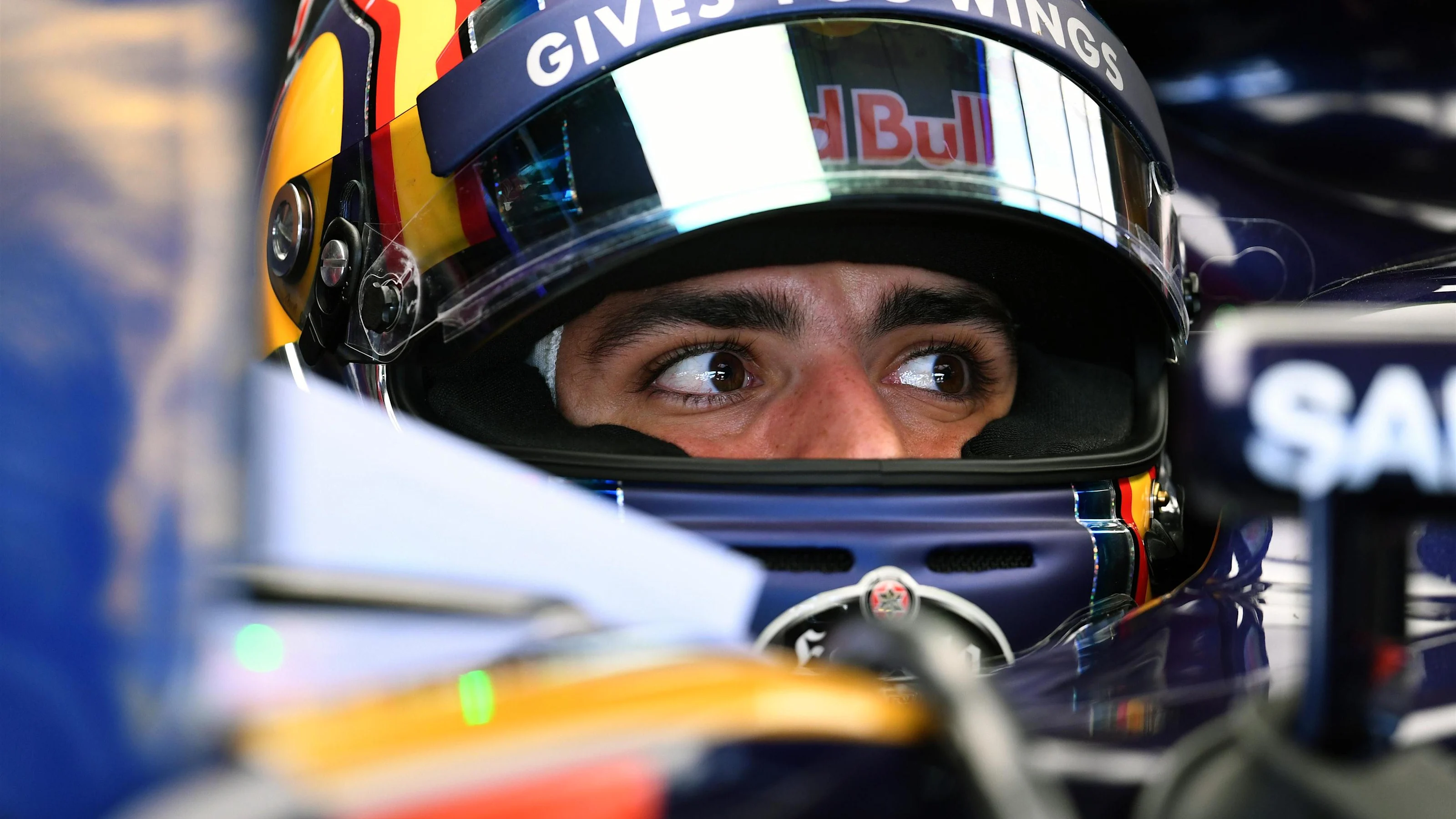 Carlos Sainz jr (ESP) Scuderia Toro Rosso STR11 at Formula One World Championship, Rd12, German