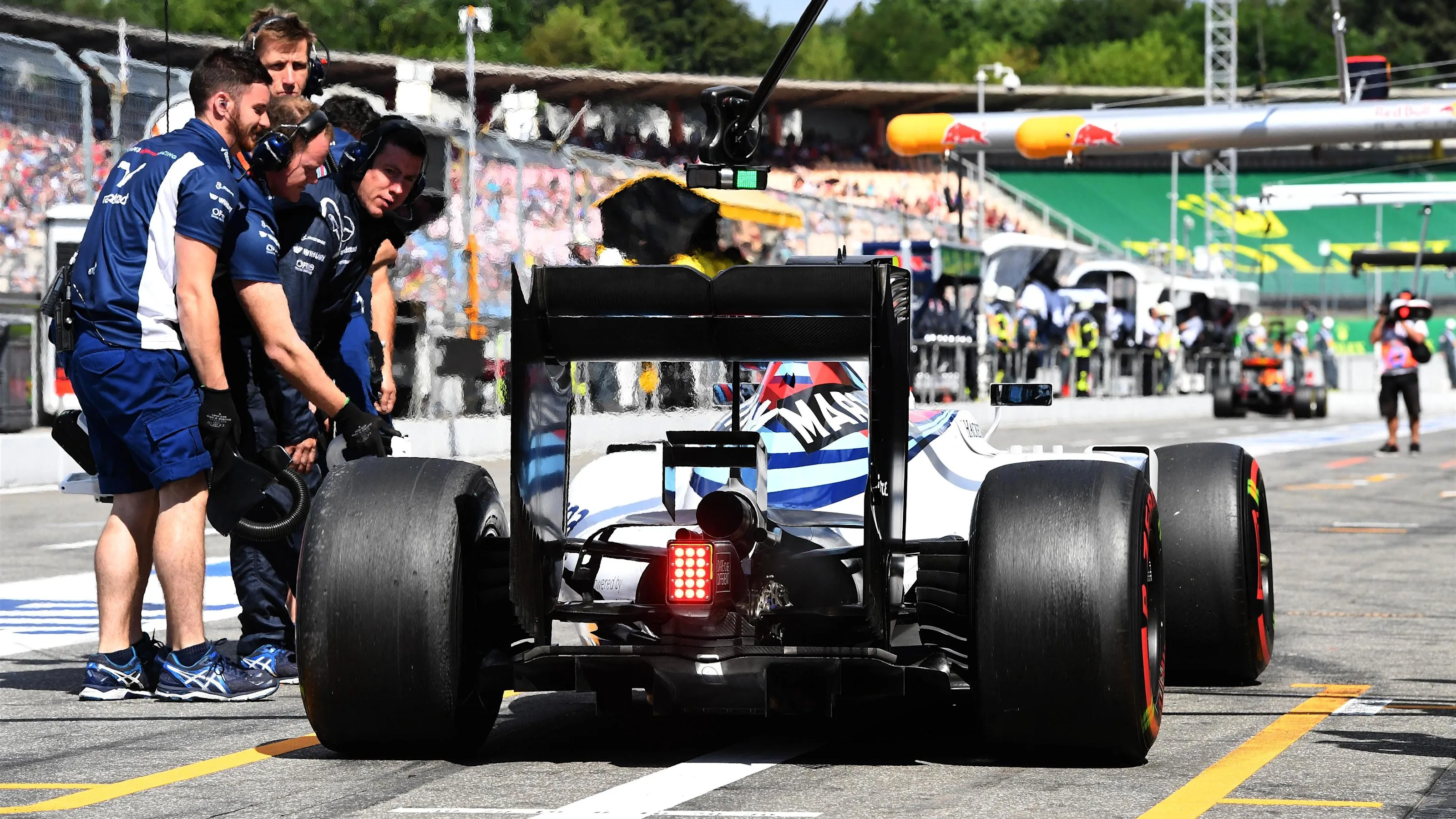 Valtteri Bottas (FIN) Williams FW38 at Formula One World Championship, Rd12, German Grand Prix,