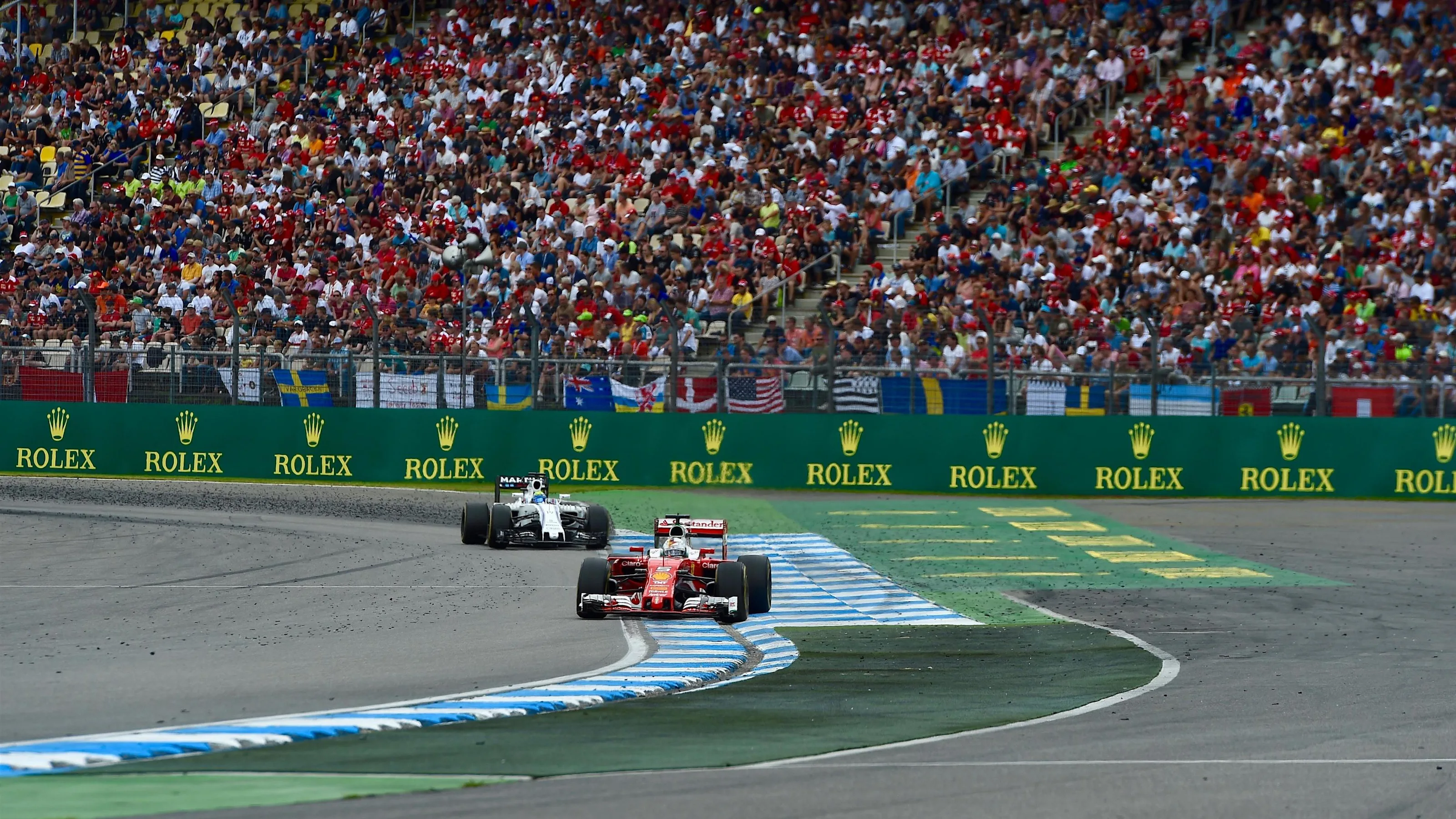 Sebastian Vettel (GER) Ferrari SF16-H at Formula One World Championship, Rd12, German Grand Prix,