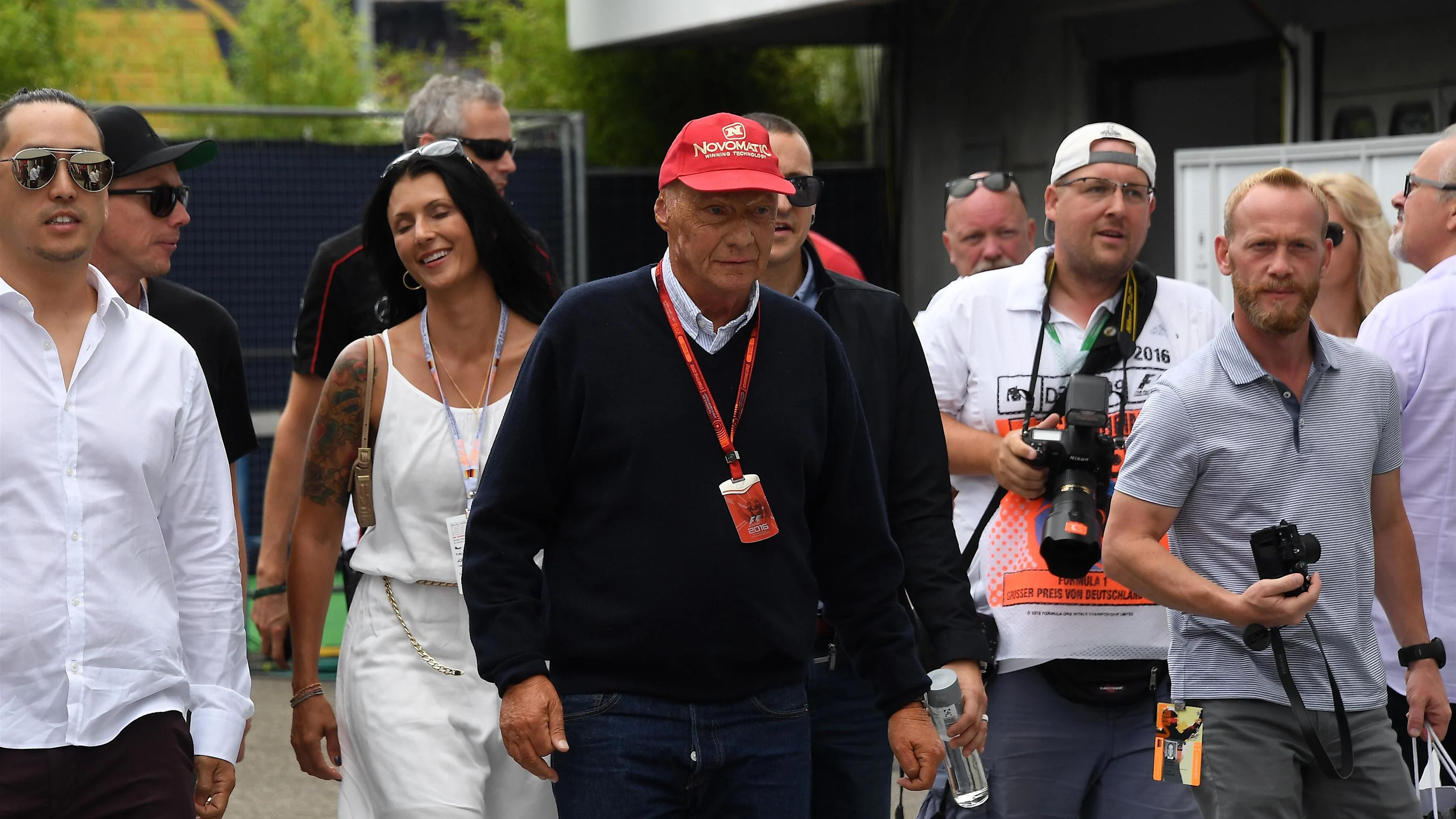 Niki Lauda (AUT) Mercedes AMG F1 Non-Executive Chairman at Formula One World Championship, Rd12,