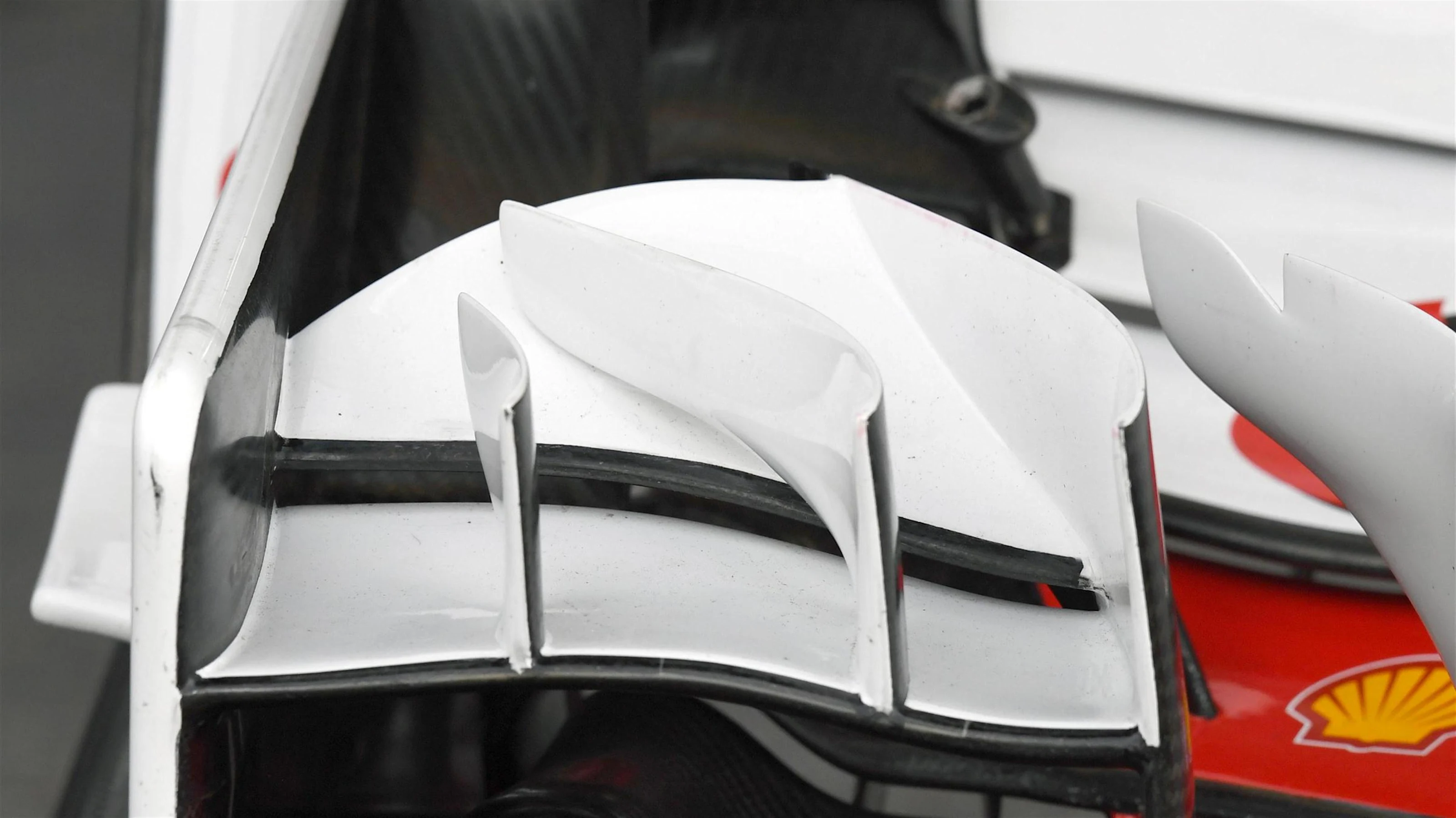 Ferrari SF16-H front wing detail at Formula One World Championship, Rd12, German Grand Prix,