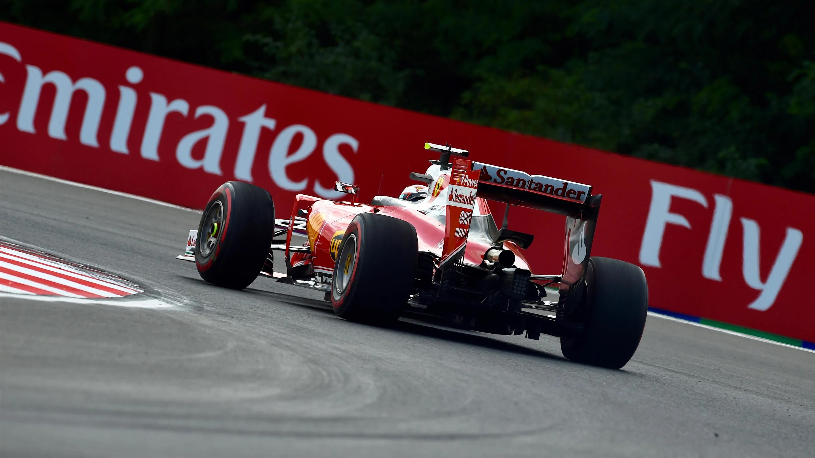 Kimi Raikkonen (FIN) Ferrari SF16-H at Formula One World Championship, Rd11, Practice, Hungaroring,