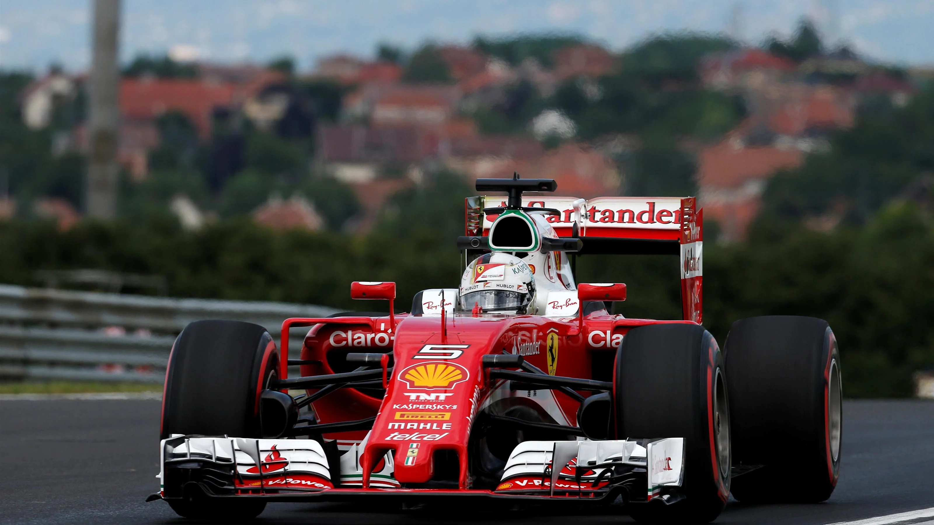 Sebastian Vettel (GER) Ferrari SF16-H at Formula One World Championship, Rd11, Practice,