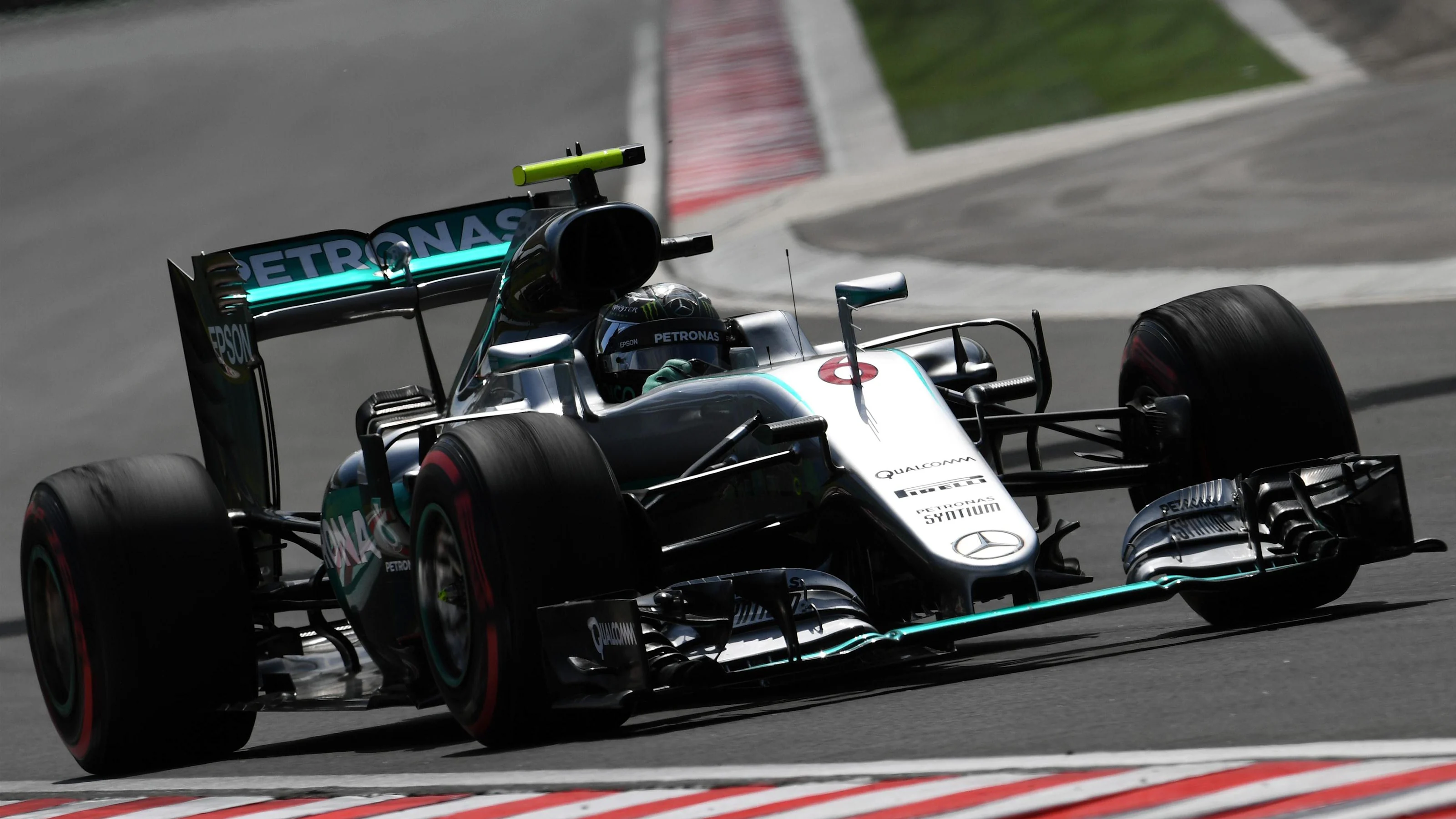 Nico Rosberg (GER) Mercedes-Benz F1 W07 Hybrid at Formula One World Championship, Rd11, Practice,