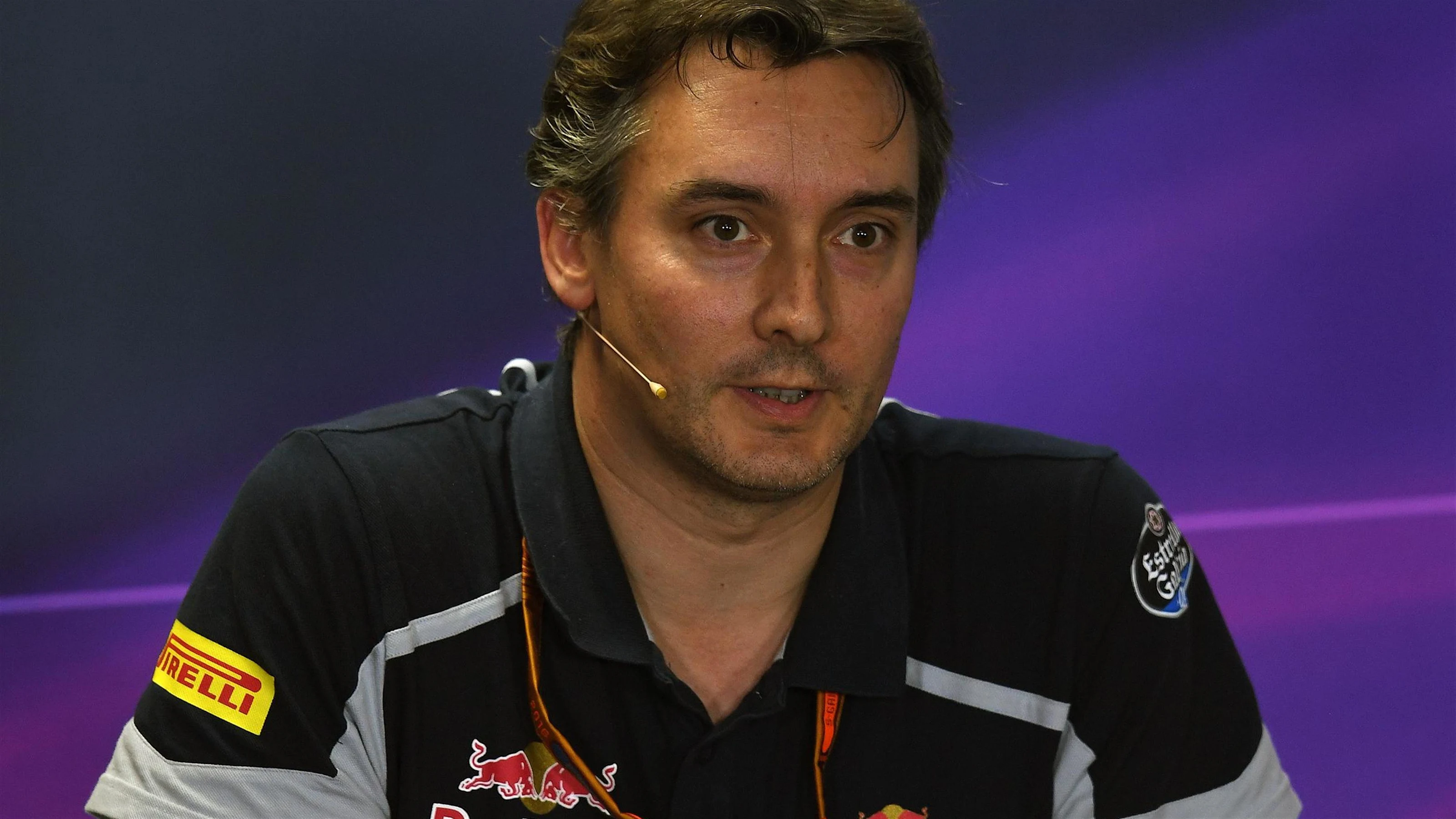 James Key (GBR) Scuderia Toro Rosso Technical Director in the Press Conference at Formula One World