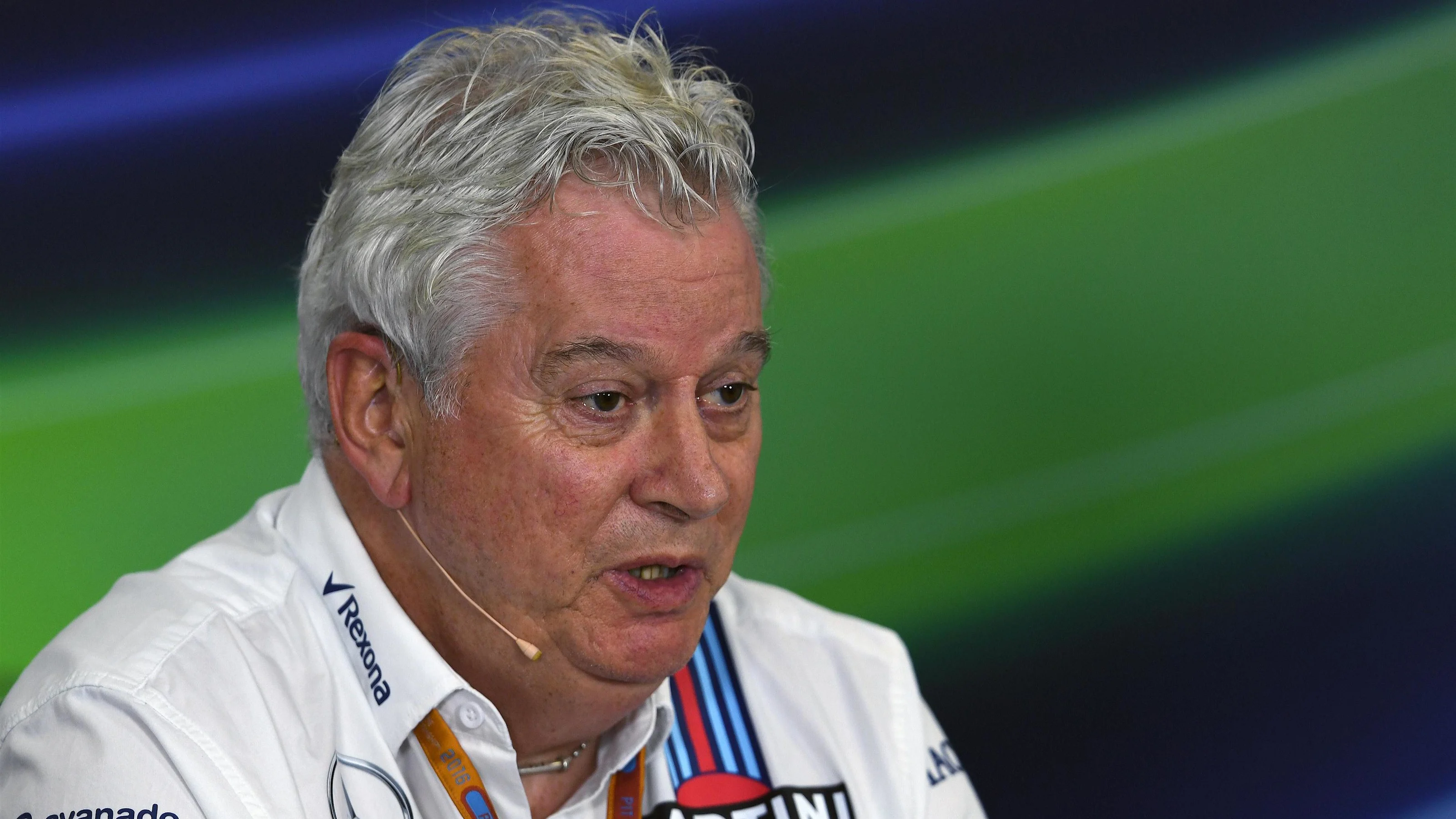 Pat Symonds (GBR) Williams Technical Director in the Press Conference at Formula One World