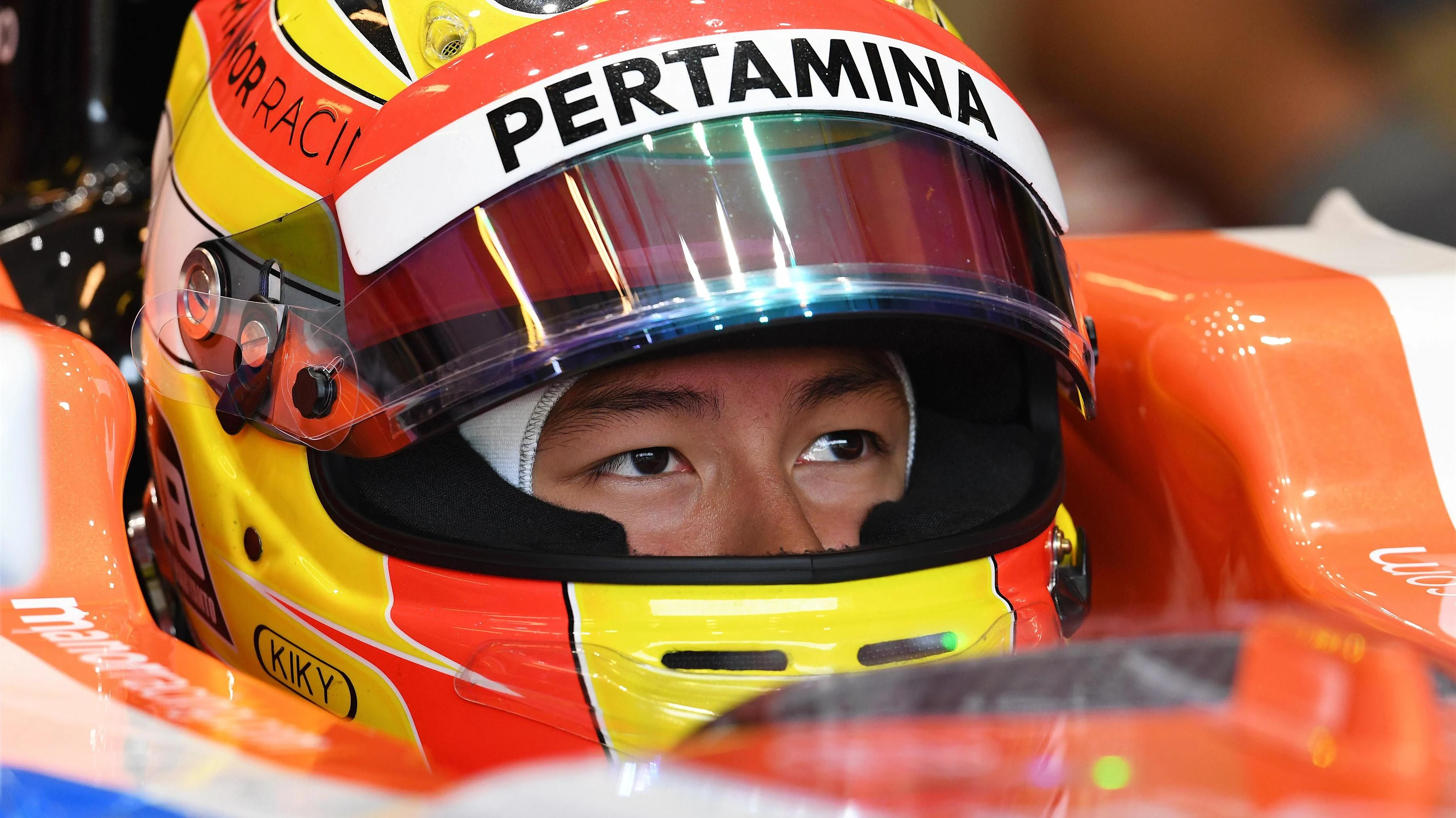 Rio Haryanto (IDN) Manor Racing MRT05 at Formula One World Championship, Rd11, Practice,