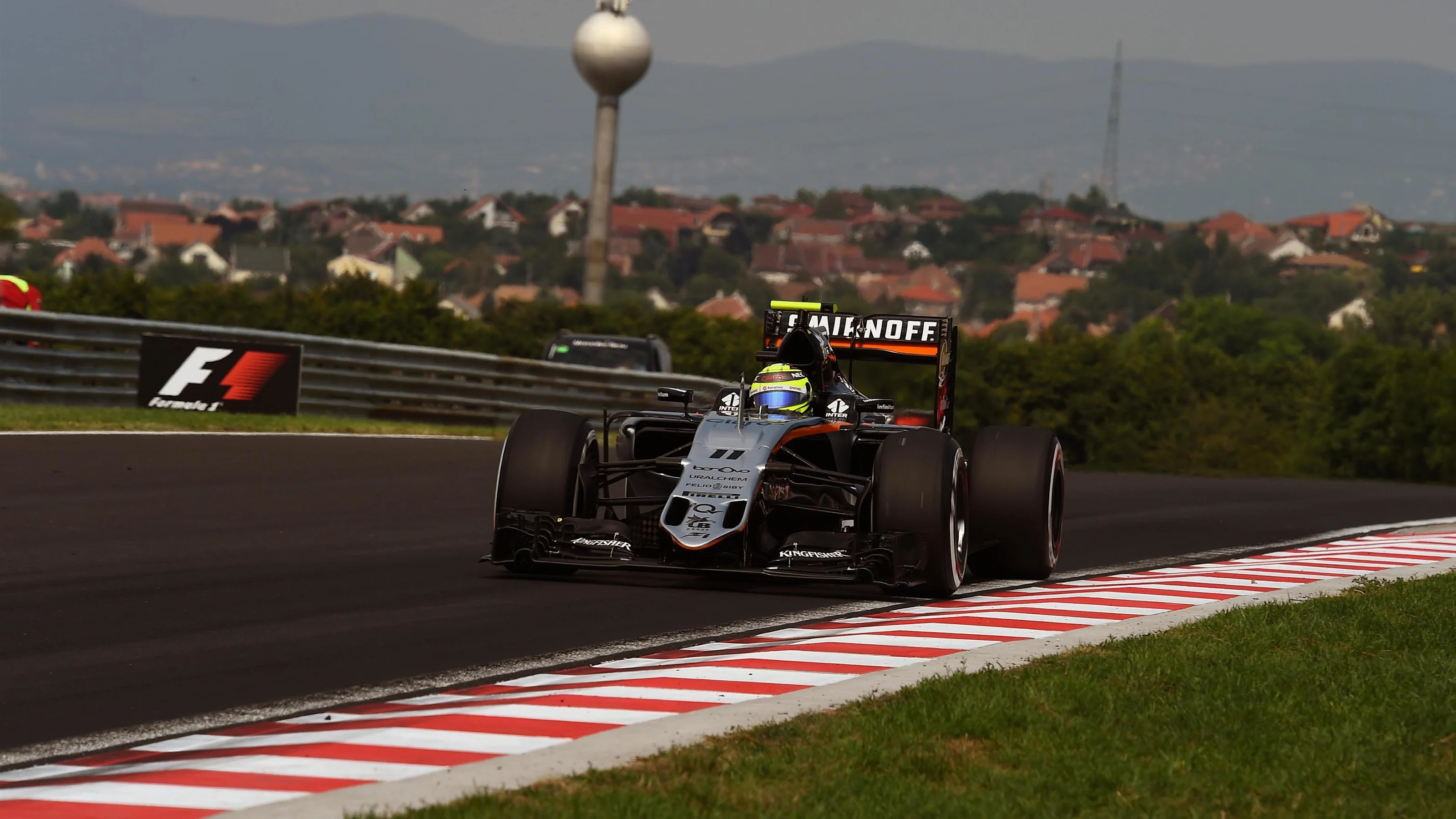 Sergio Perez (MEX) Force India VJM09 at Formula One World Championship, Rd11, Hungarian Grand Prix,