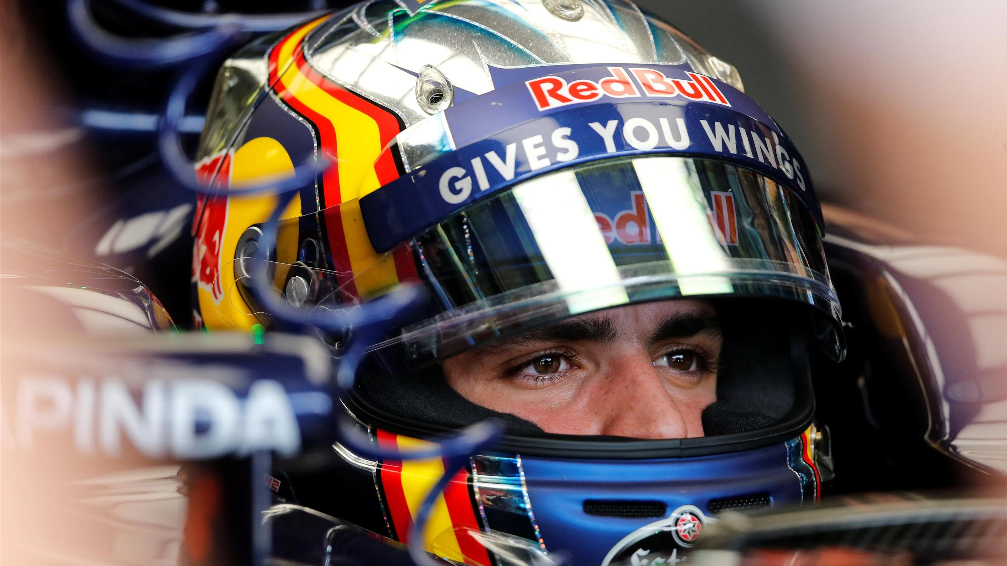 Carlos Sainz jr (ESP) Scuderia Toro Rosso at Formula One World Championship, Rd11, Hungarian Grand