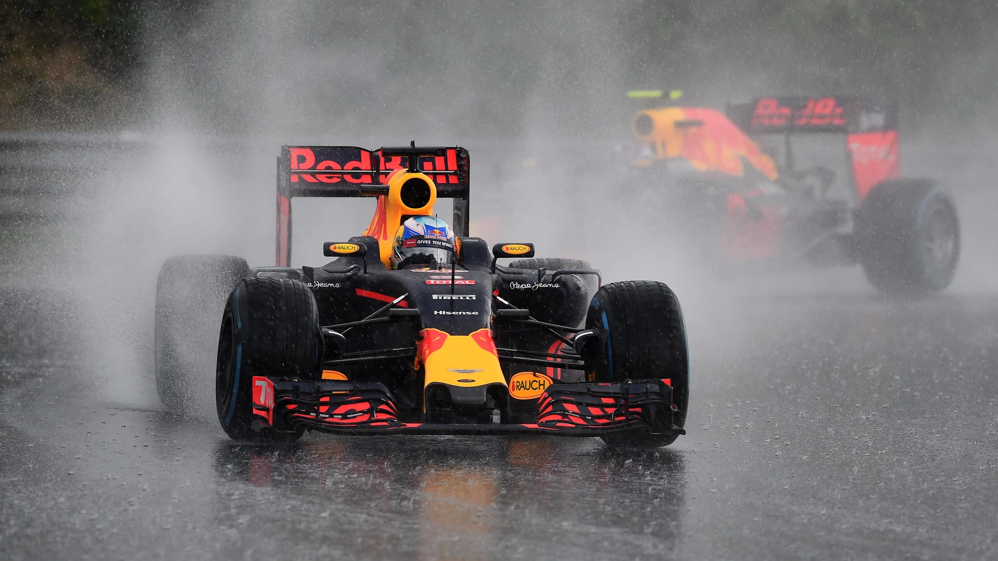 Daniel Ricciardo (AUS) Red Bull Racing RB12 at Formula One World Championship, Rd11, Hungarian