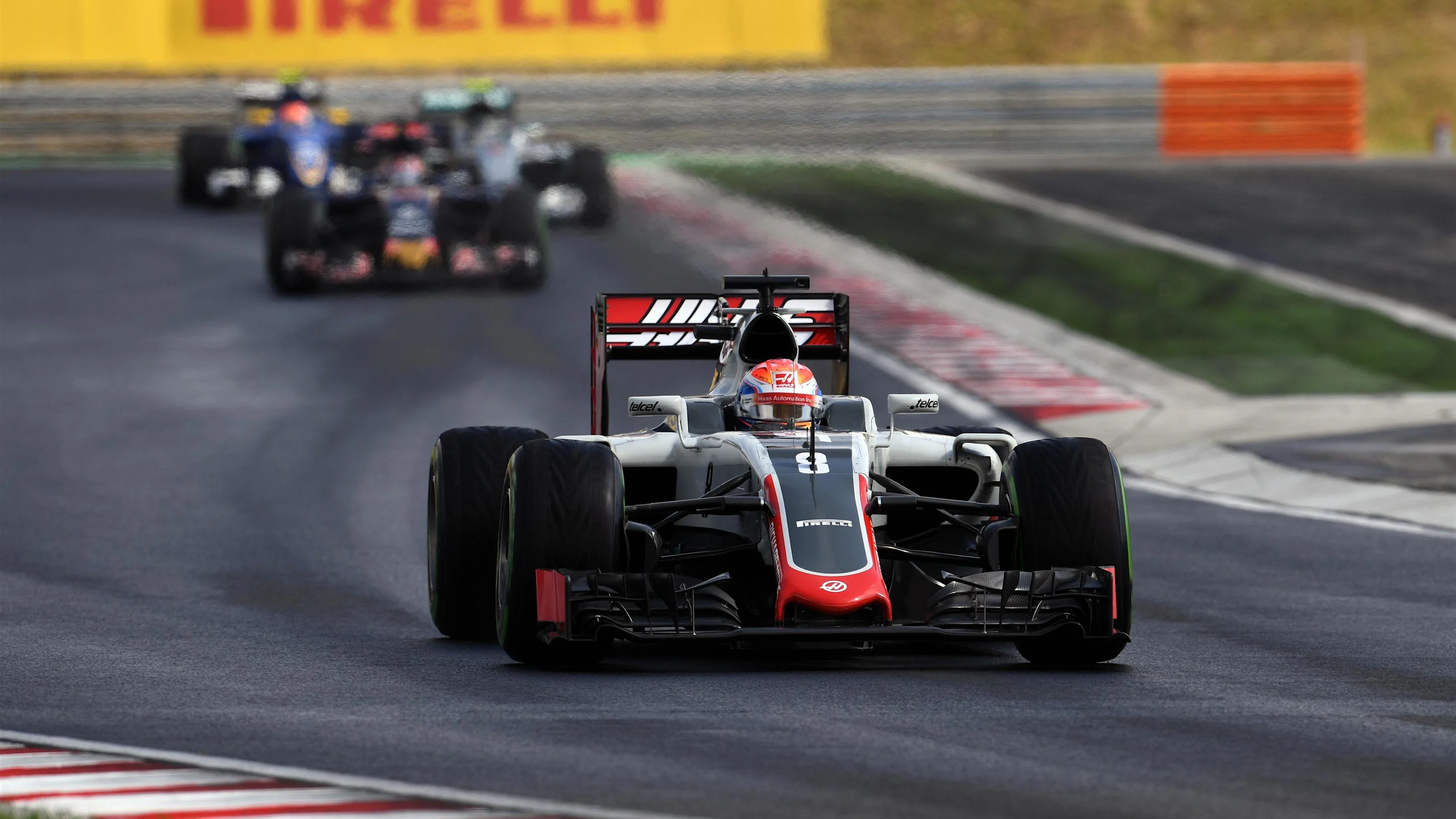 Romain Grosjean (FRA) Haas VF-16 at Formula One World Championship, Rd11, Hungarian Grand Prix,