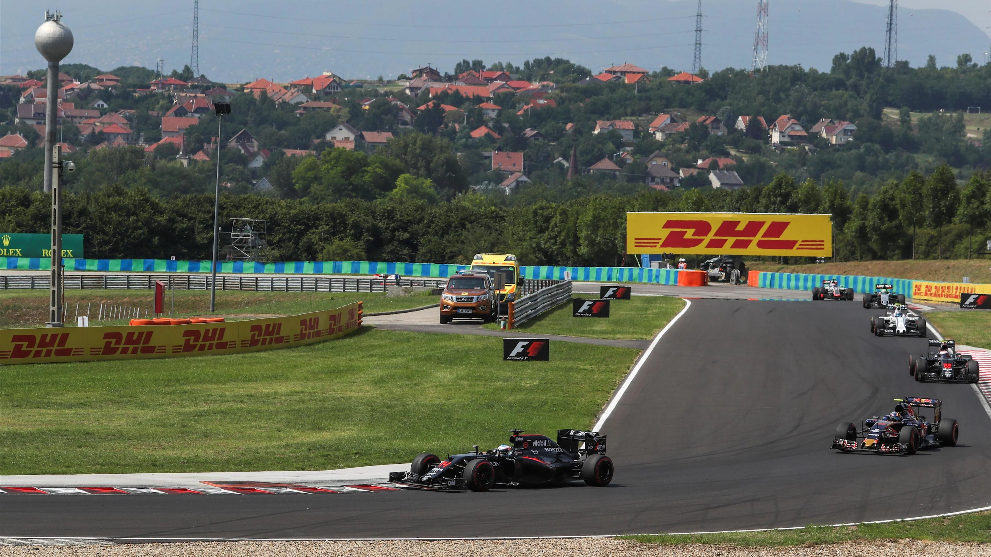 Fernando Alonso (ESP) McLaren MP4-31 at Formula One World Championship, Rd11, Hungarian Grand Prix,