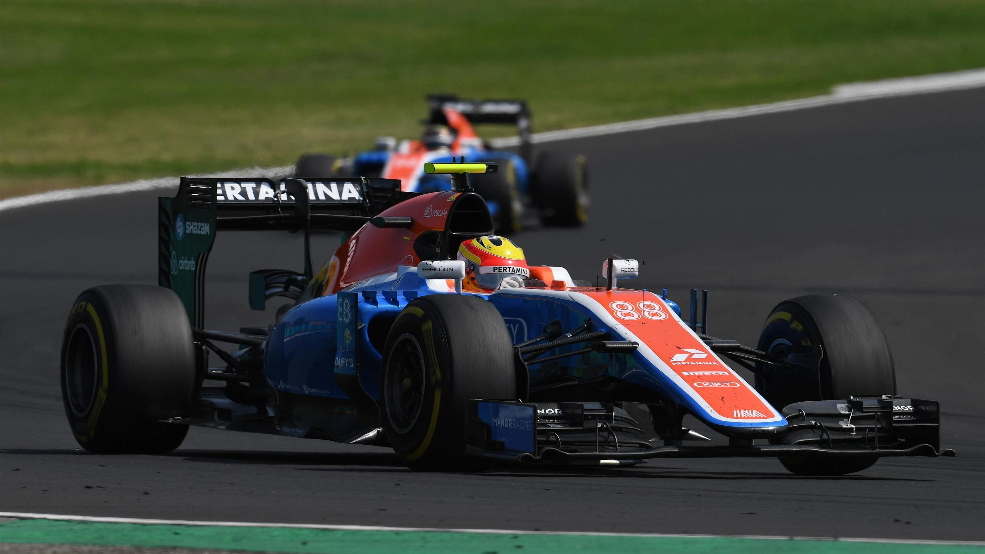 Rio Haryanto (IDN) Manor Racing MRT05 at Formula One World Championship, Rd11, Hungarian Grand