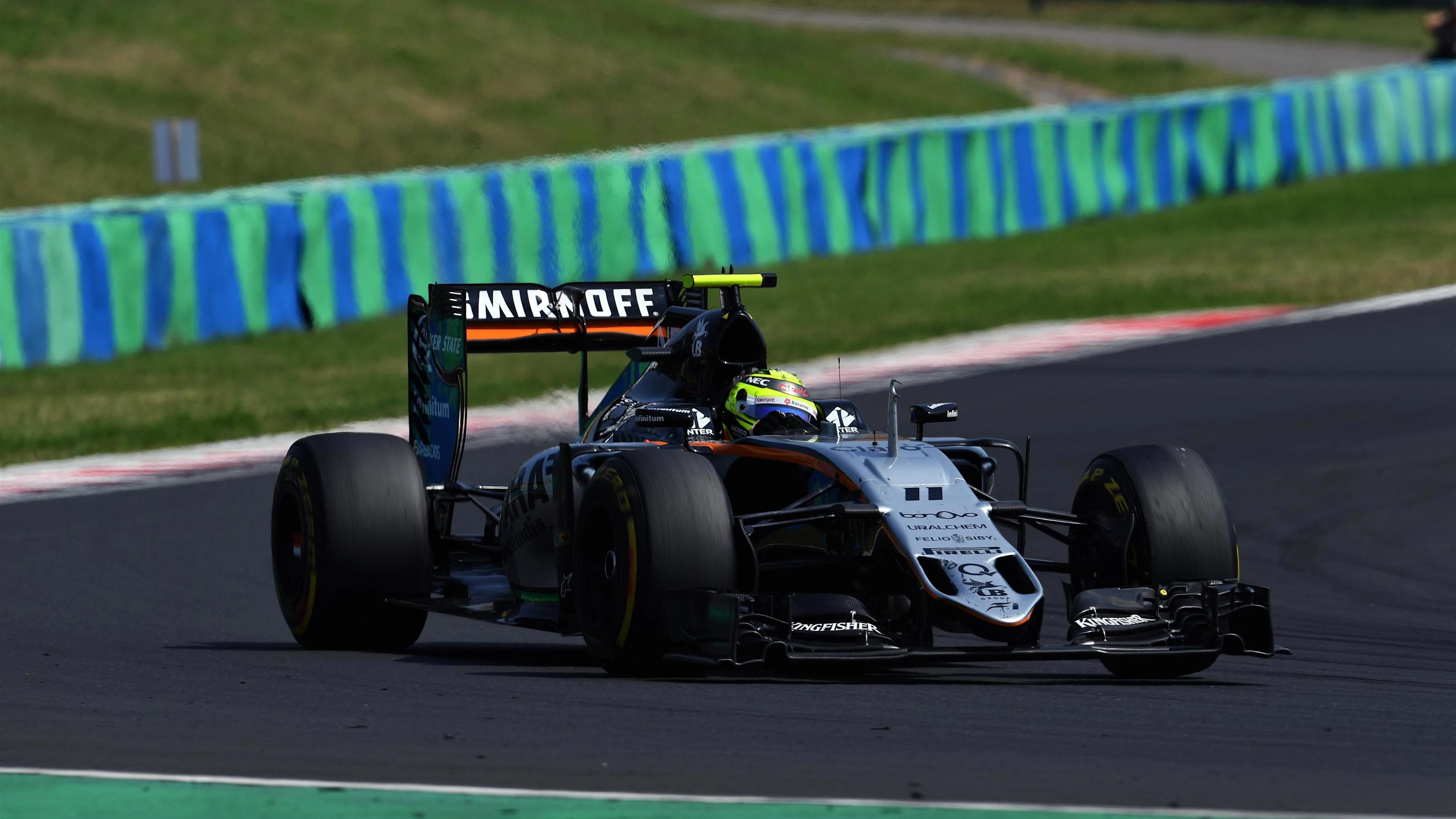 Sergio Perez (MEX) Force India VJM09 at Formula One World Championship, Rd11, Hungarian Grand Prix,