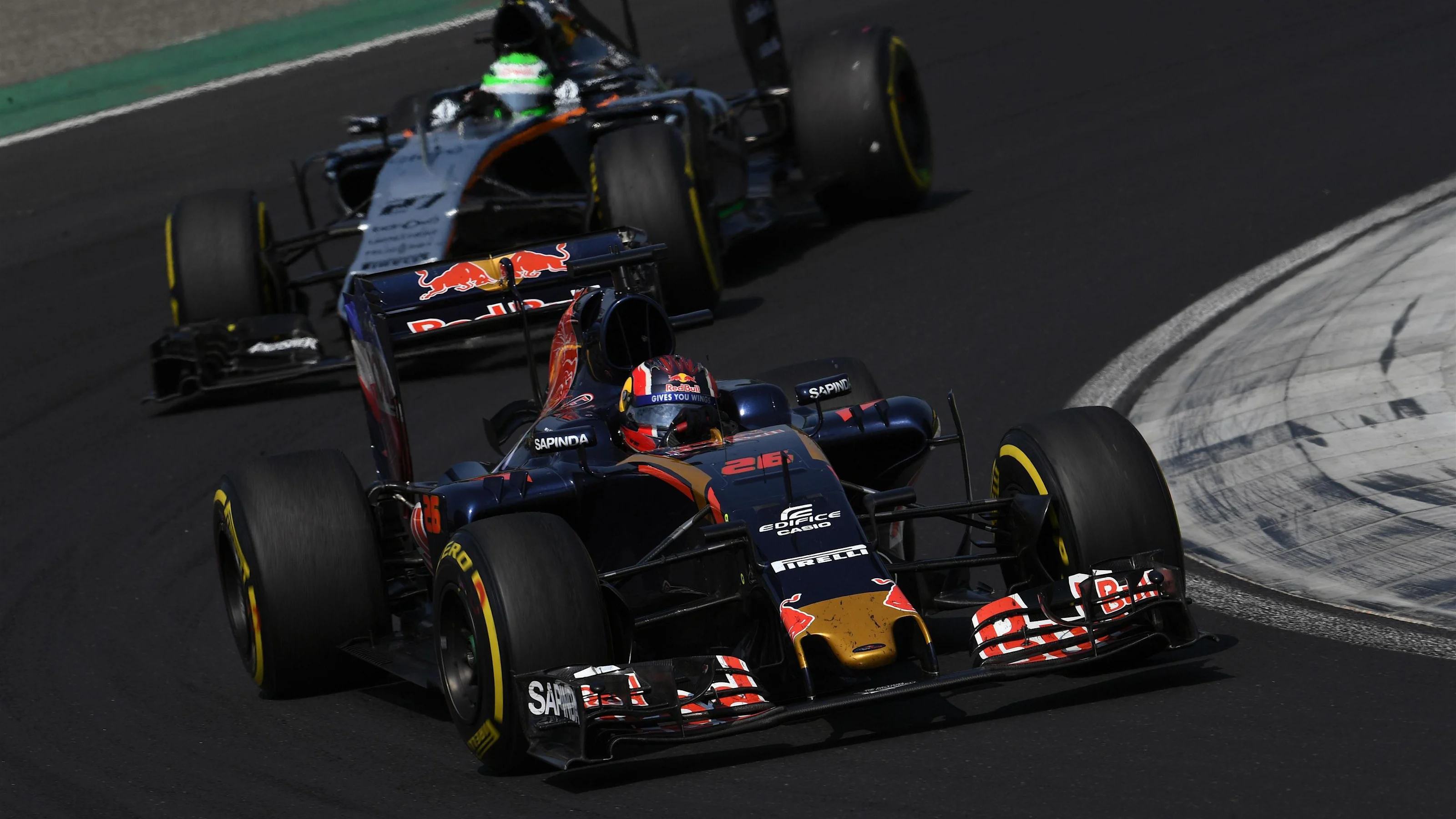 Daniil Kvyat (RUS) Scuderia Toro Rosso STR11 at Formula One World Championship, Rd11, Hungarian