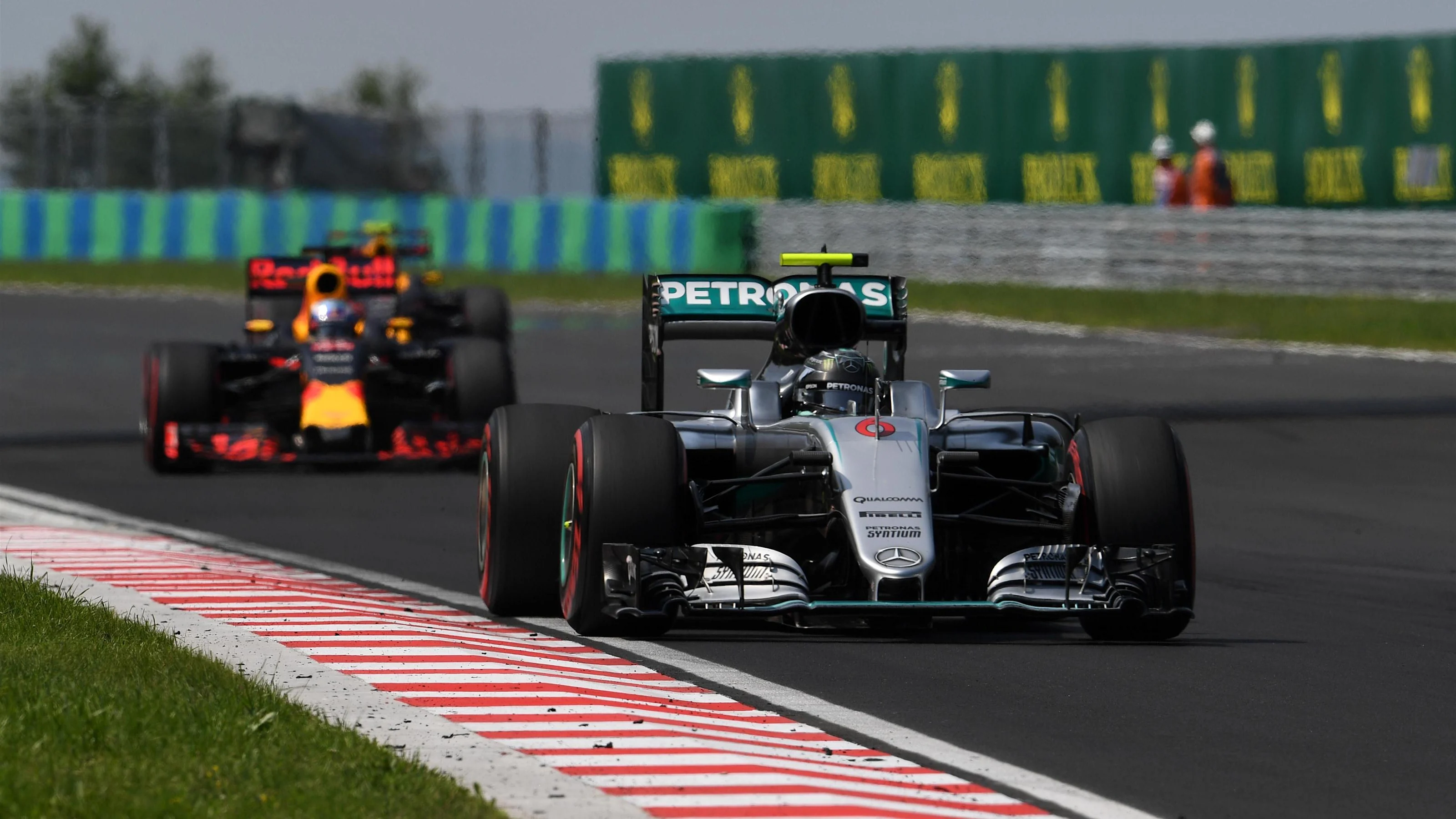 Nico Rosberg (GER) Mercedes-Benz F1 W07 Hybrid at Formula One World Championship, Rd11, Hungarian