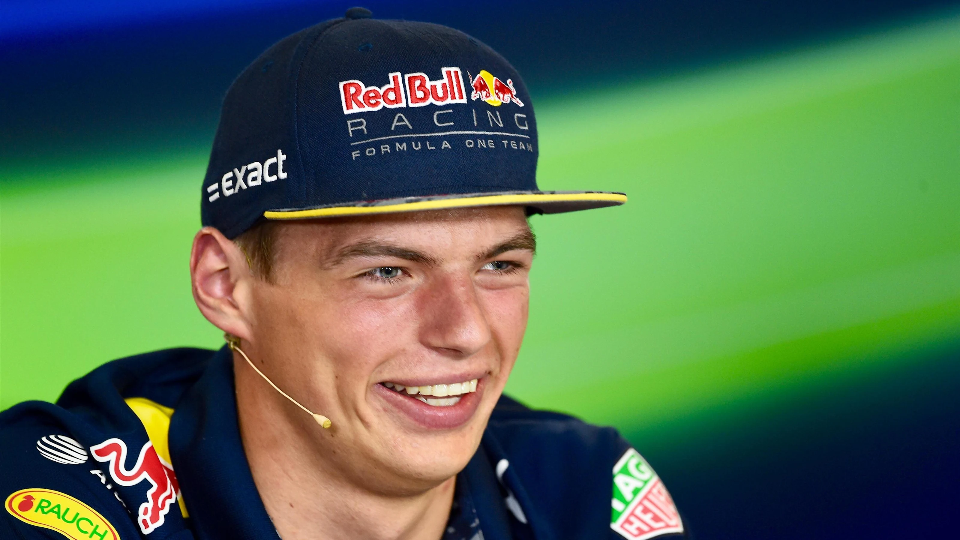 Max Verstappen (NED) Red Bull Racing in the Press Conference at Formula One World Championship,