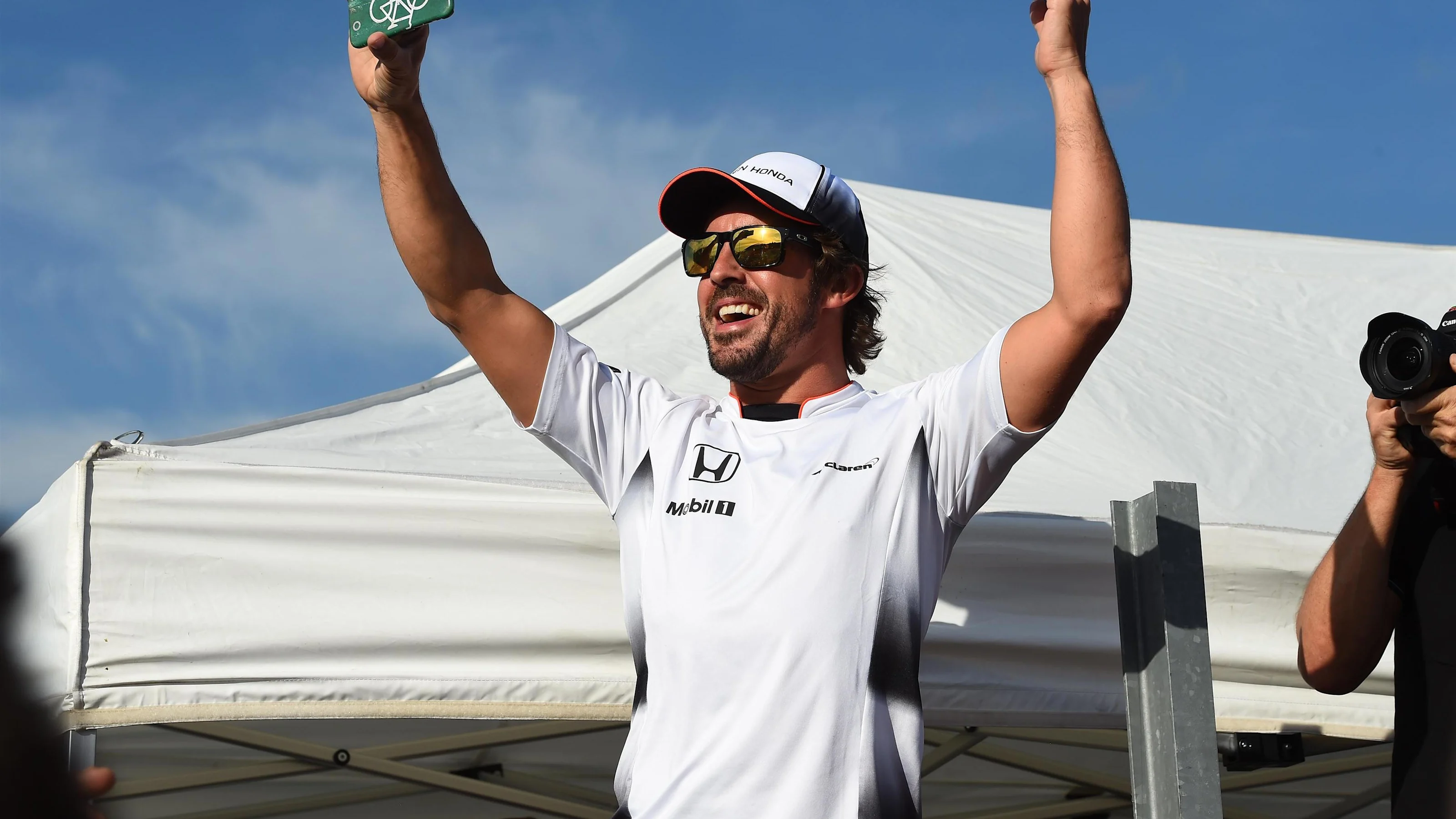 Fernando Alonso (ESP) McLaren at Formula One World Championship, Rd11, Preparations, Hungaroring,