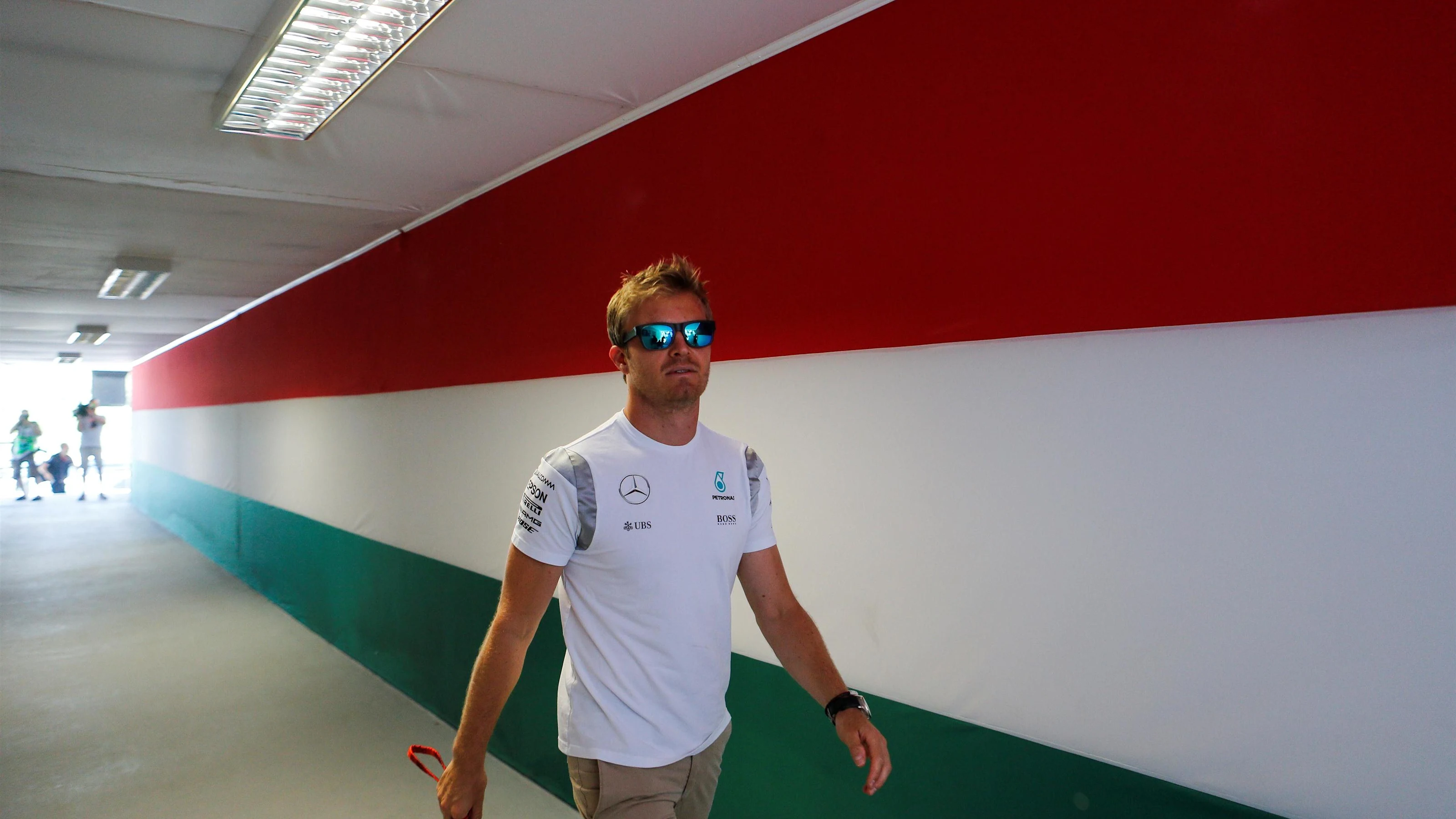 Nico Rosberg (GER) Mercedes AMG F1 at Formula One World Championship, Rd11, Preparations,