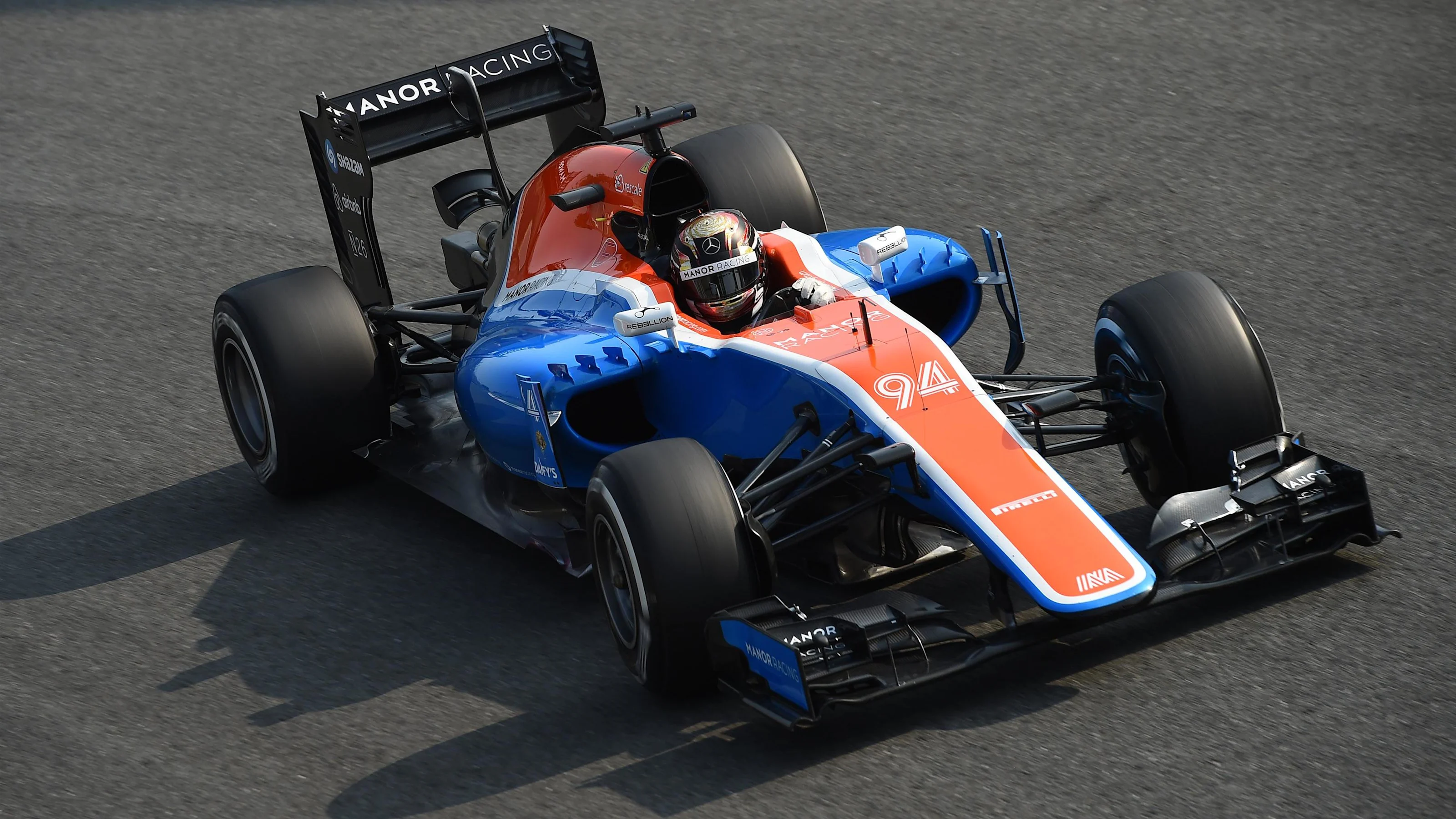 Pascal Wehrlein (GER) Manor Racing MRT05 at Formula One World Championship, Rd14, Italian Grand