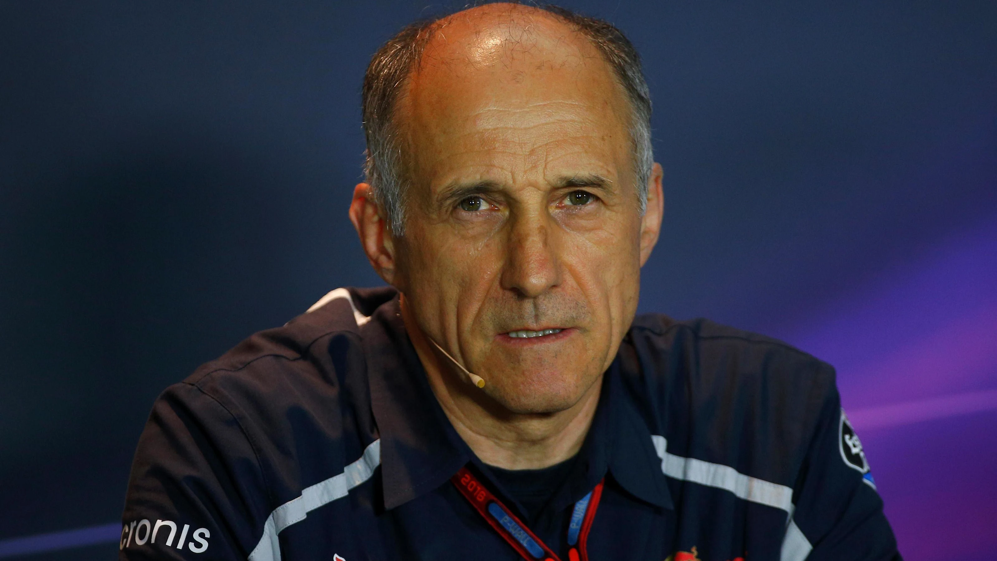 Franz Tost (AUT) Scuderia Toro Rosso Team Principal in the Press Conference at Formula One World