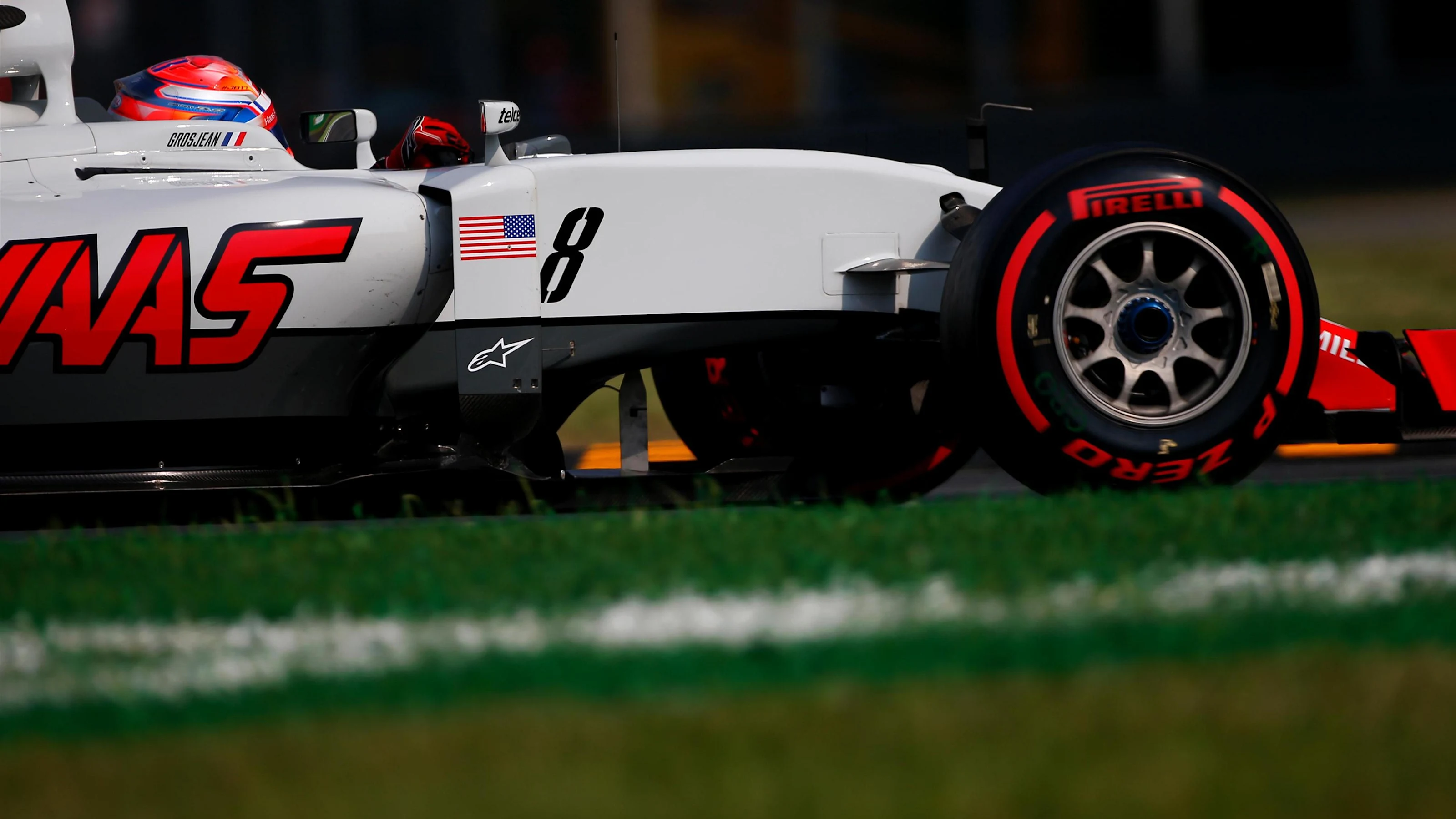 Romain Grosjean (FRA) Haas VF-16 at Formula One World Championship, Rd14, Italian Grand Prix,