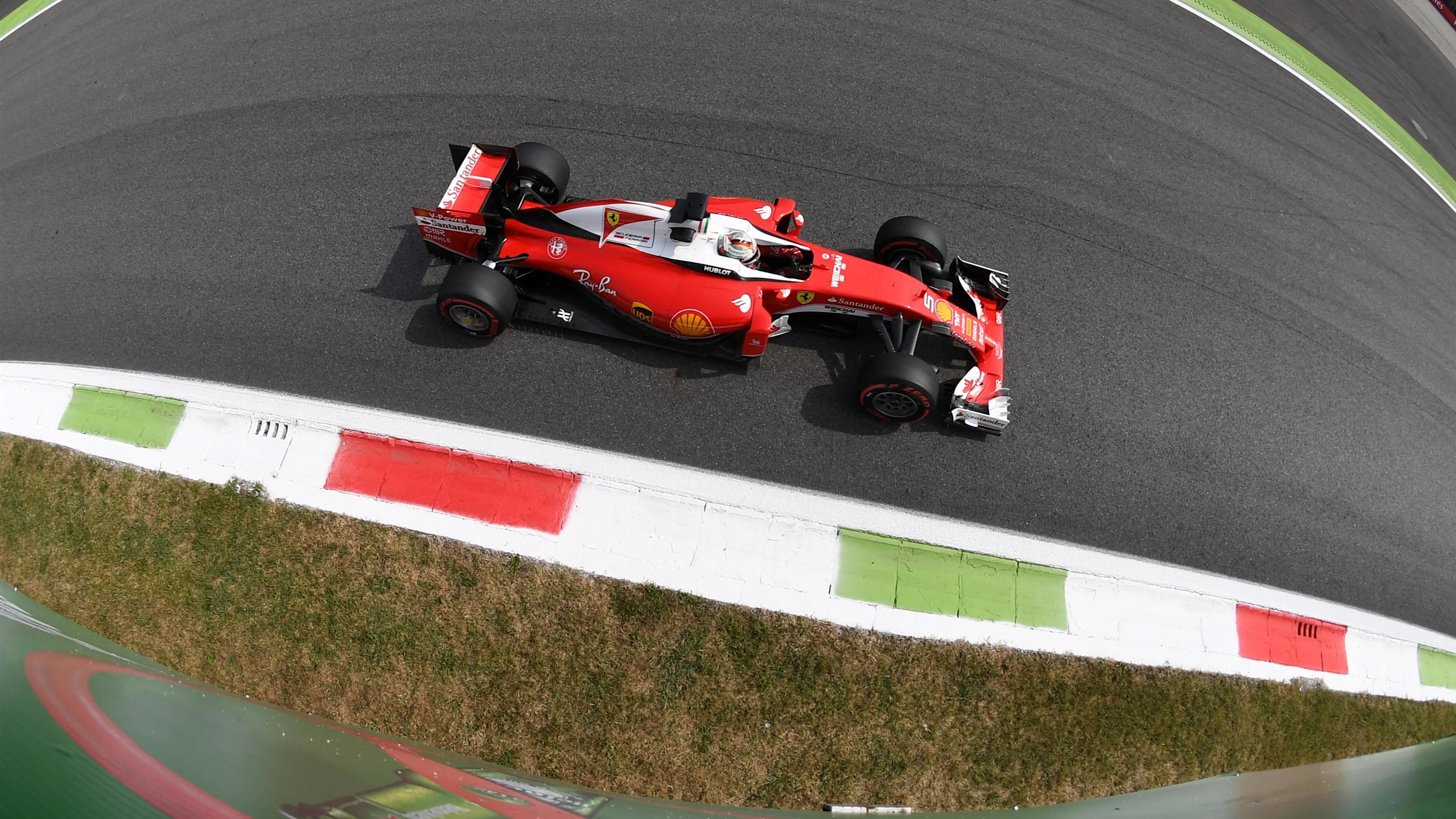 Sebastian Vettel (GER) Ferrari SF16-H at Formula One World Championship, Rd14, Italian Grand Prix,