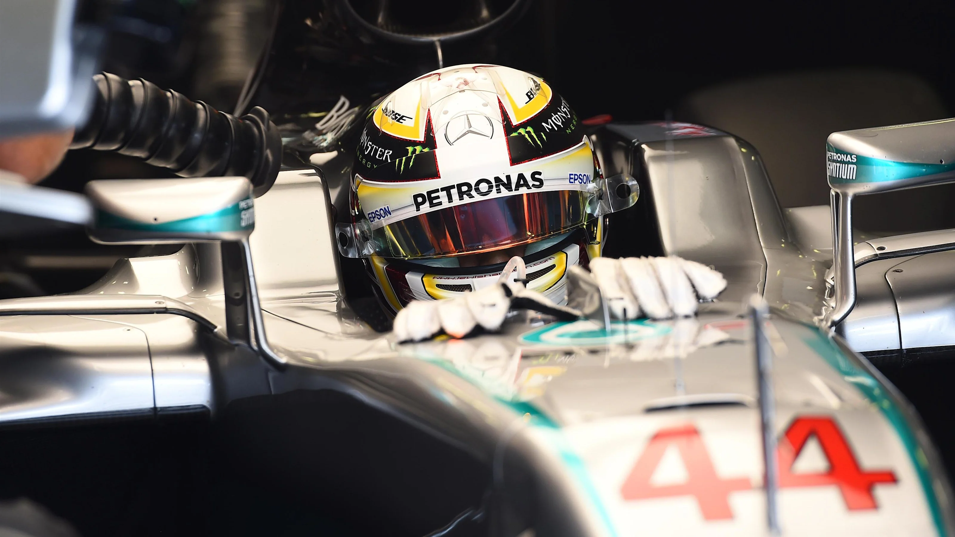 Lewis Hamilton (GBR) Mercedes-Benz F1 W07 Hybrid at Formula One World Championship, Rd14, Italian