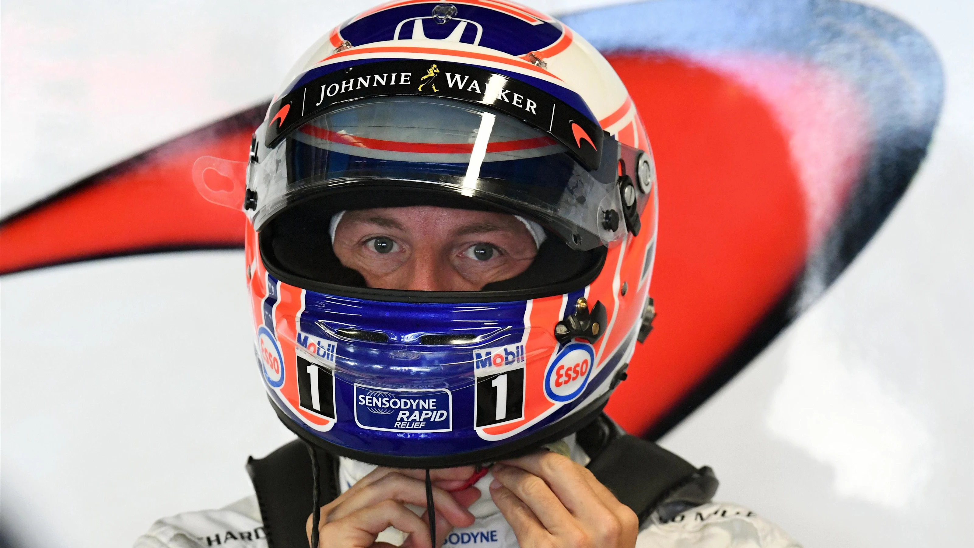 Jenson Button (GBR) McLaren at Formula One World Championship, Rd14, Italian Grand Prix,