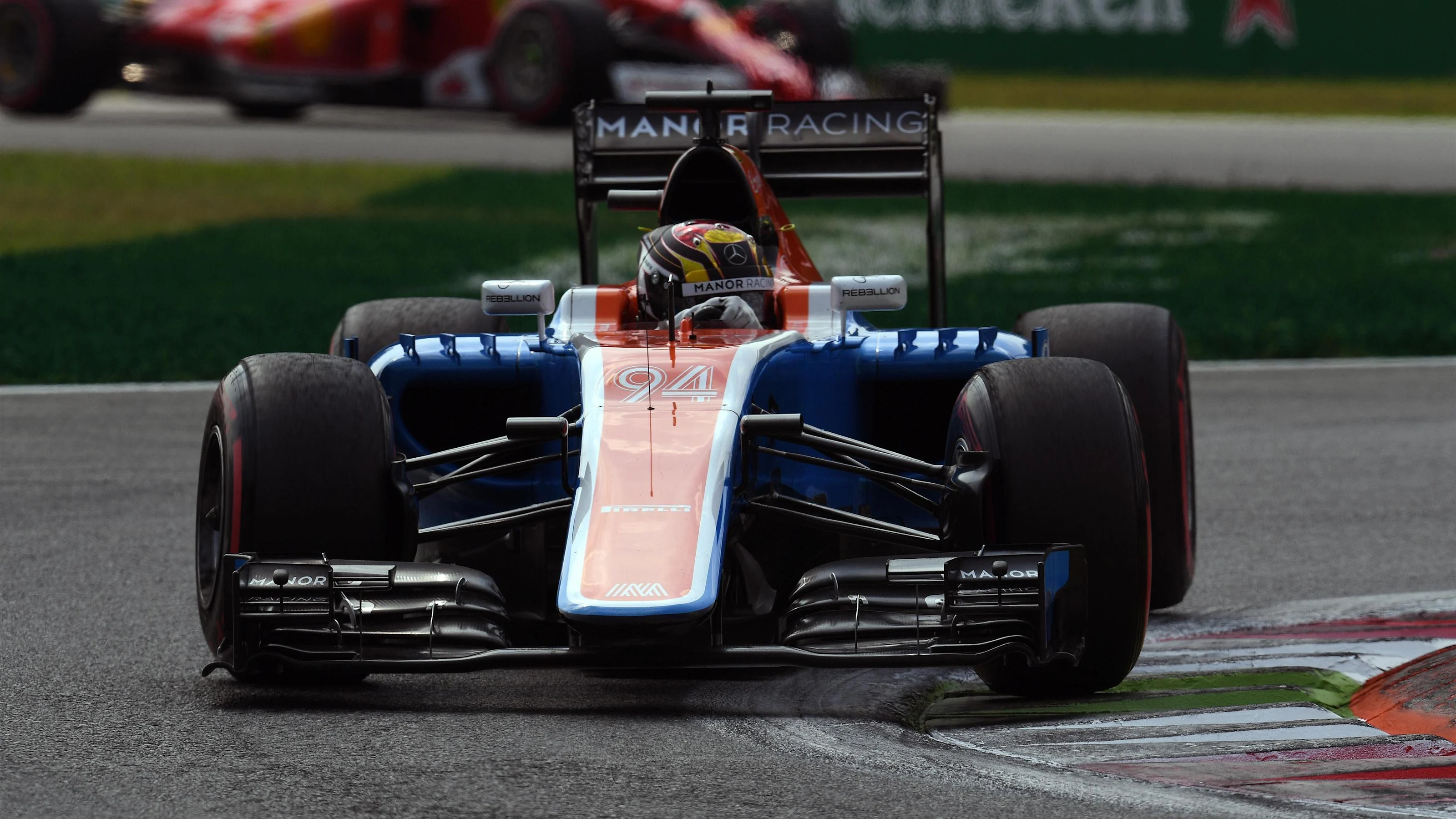 Pascal Wehrlein (GER) Manor Racing MRT05 at Formula One World Championship, Rd14, Italian Grand