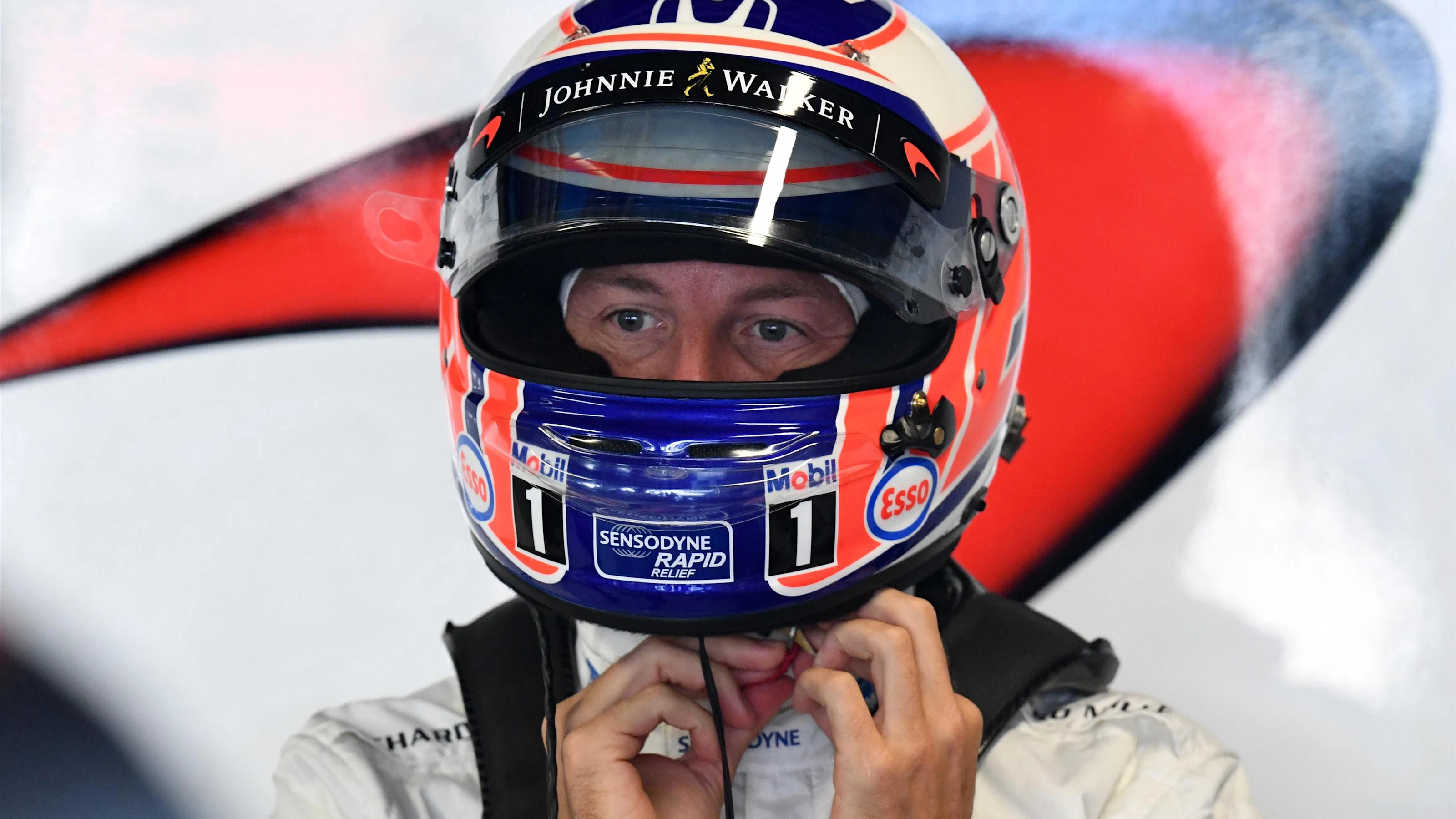 Jenson Button (GBR) McLaren at Formula One World Championship, Rd14, Italian Grand Prix,