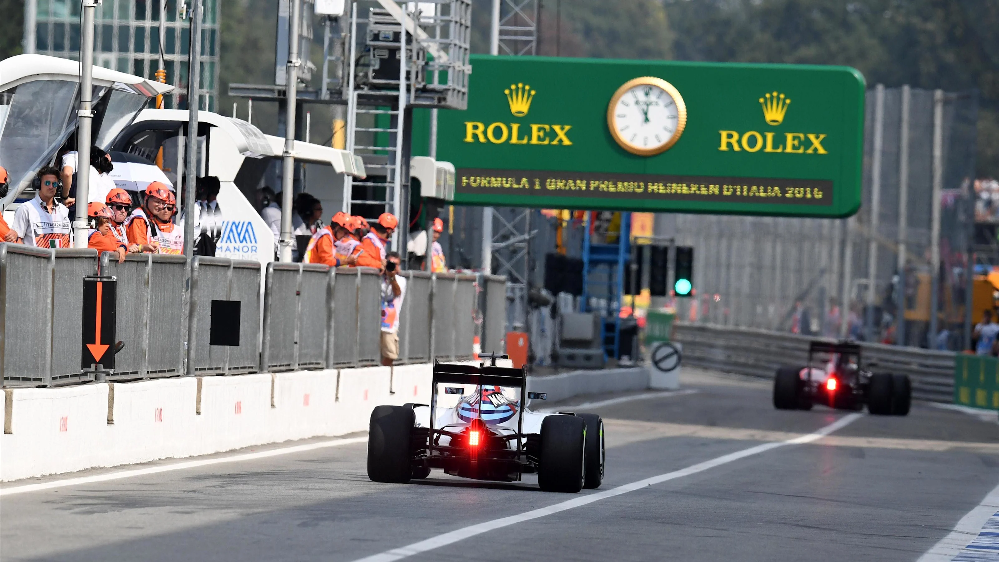 Valtteri Bottas (FIN) Williams FW38 at Formula One World Championship, Rd14, Italian Grand Prix,