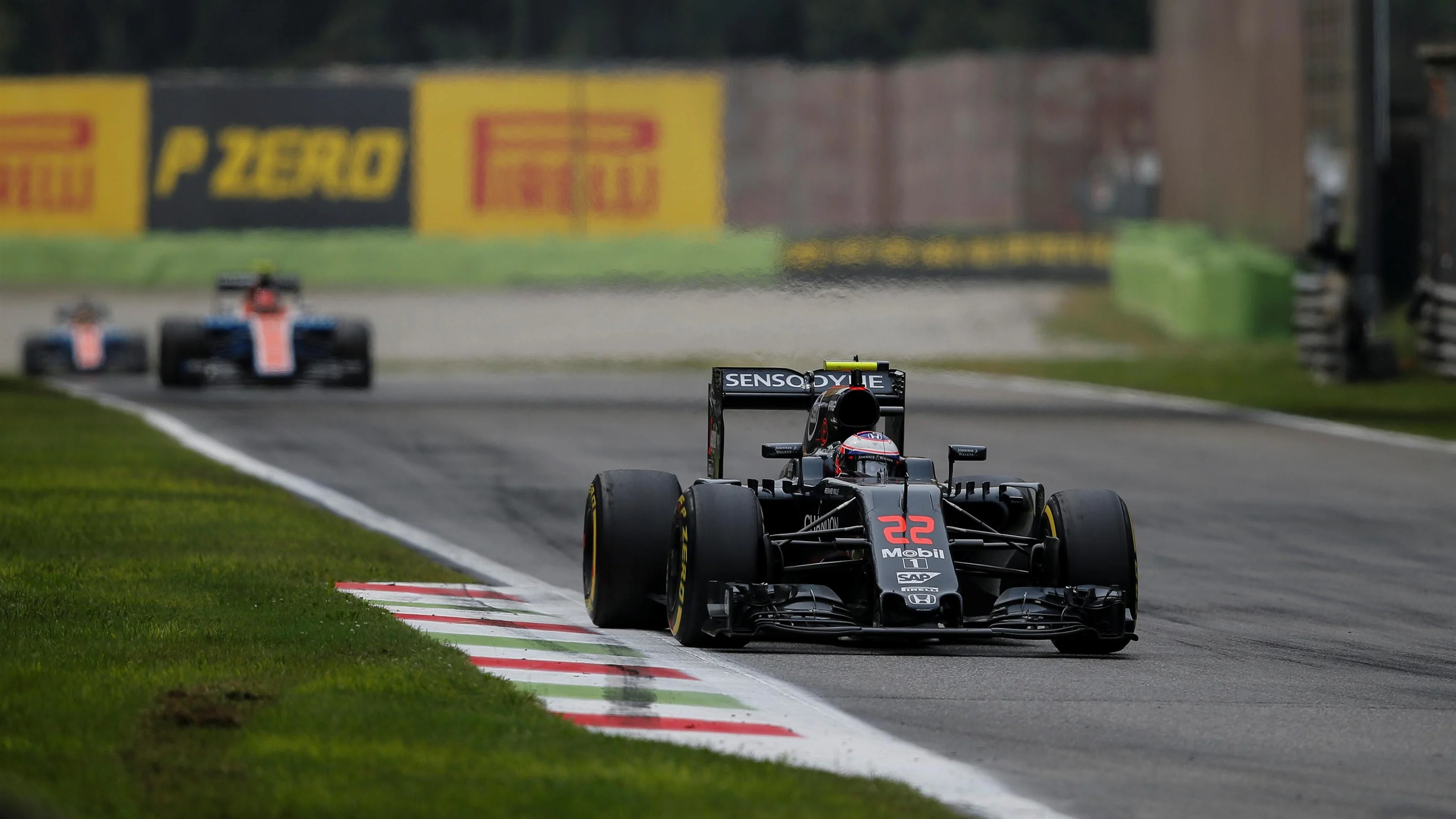 Jenson Button (GBR) McLaren MP4-31 at Formula One World Championship, Rd14, Italian Grand Prix,