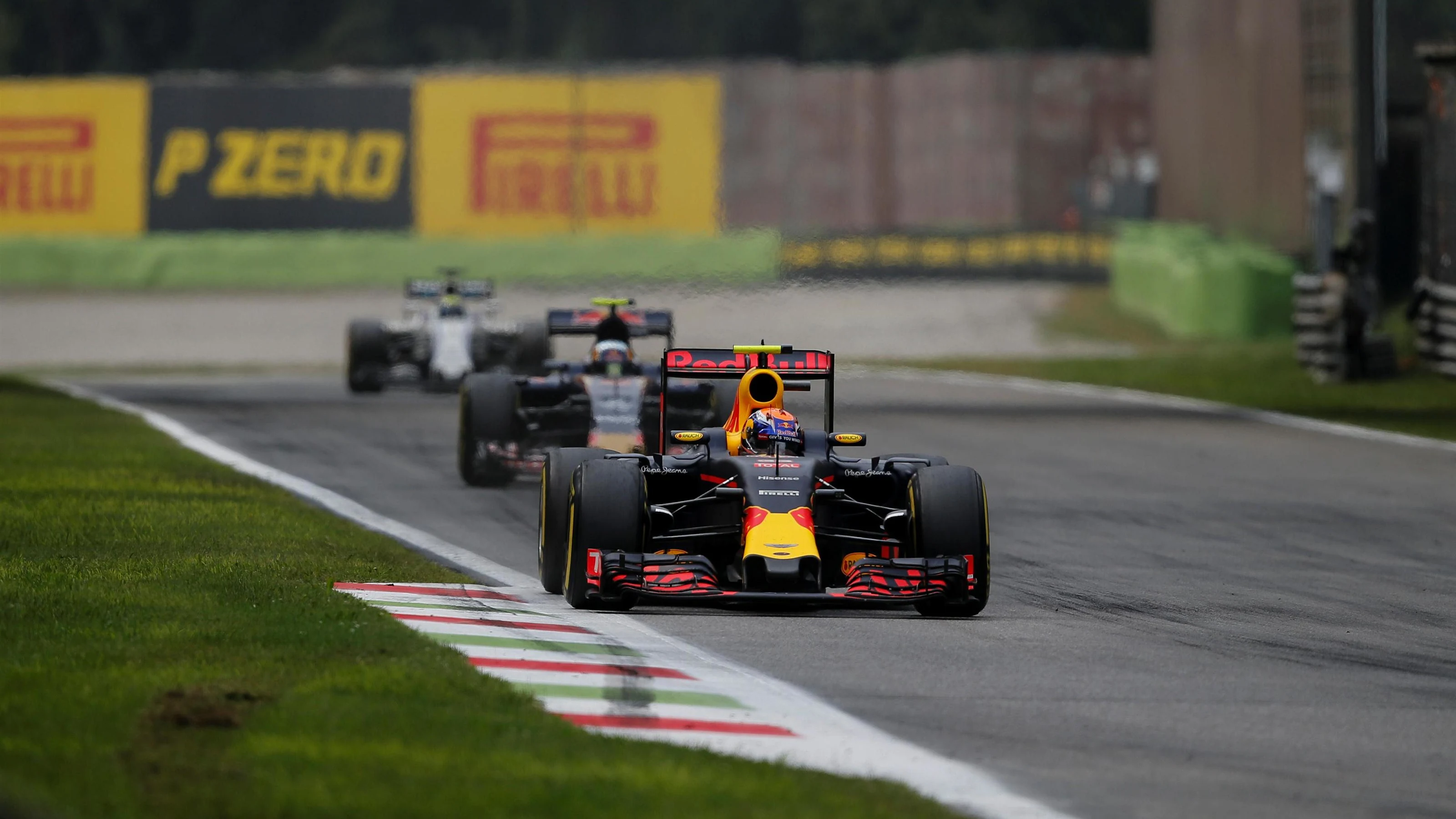 Max Verstappen (NED) Red Bull Racing RB12 at Formula One World Championship, Rd14, Italian Grand