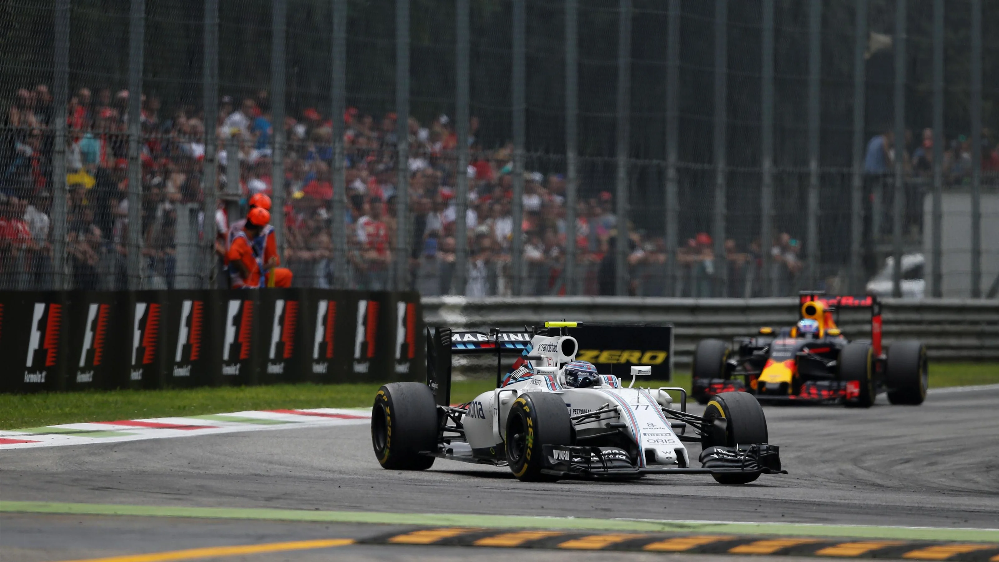 Valtteri Bottas (FIN) Williams FW38 at Formula One World Championship, Rd14, Italian Grand Prix,