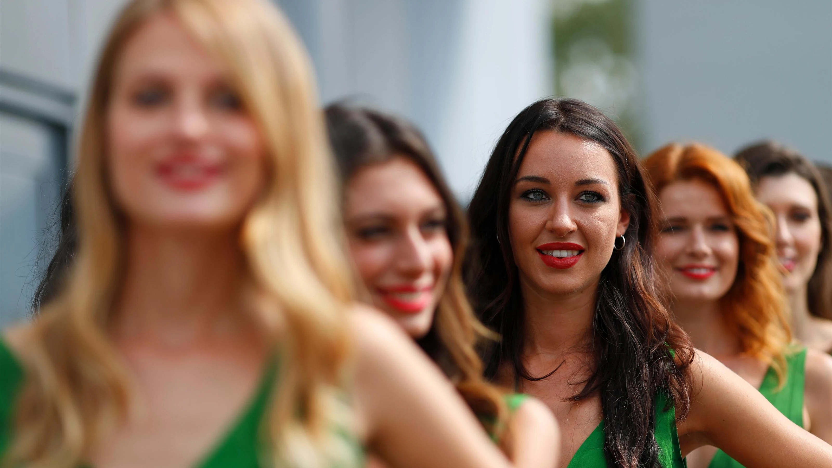 Grid girls at Formula One World Championship, Rd14, Italian Grand Prix, Race, Monza, Italy, Sunday
