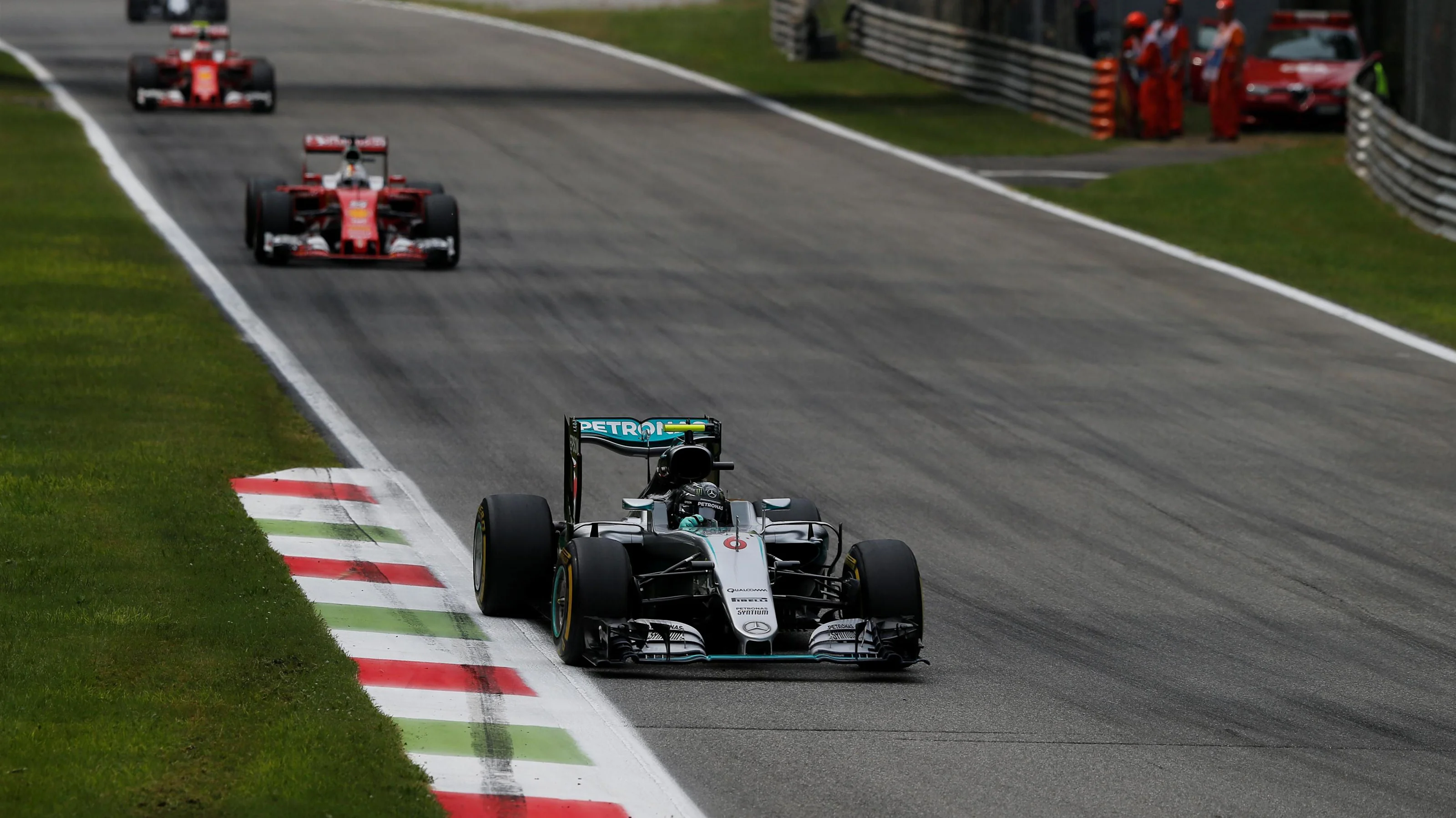 Nico Rosberg (GER) Mercedes-Benz F1 W07 Hybrid at Formula One World Championship, Rd14, Italian
