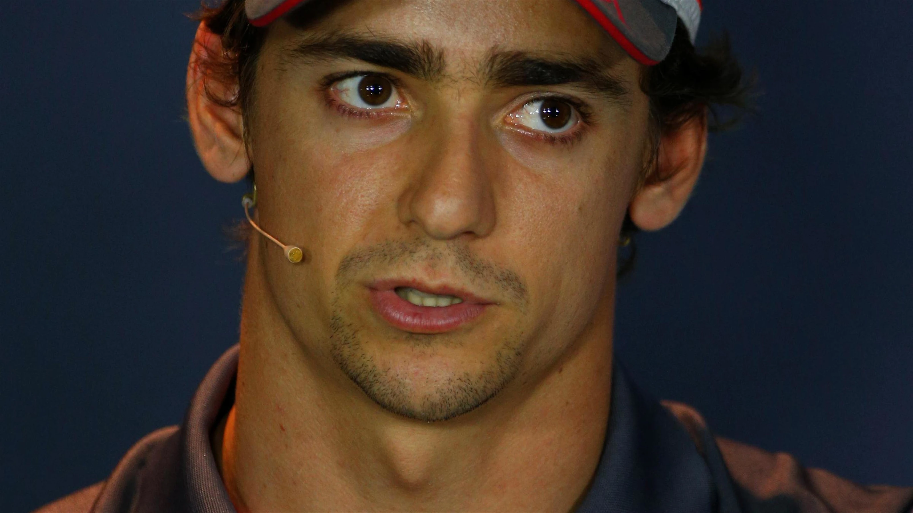 Esteban Gutierrez (MEX) Haas F1 in the Press Conference at Formula One World Championship, Rd14,